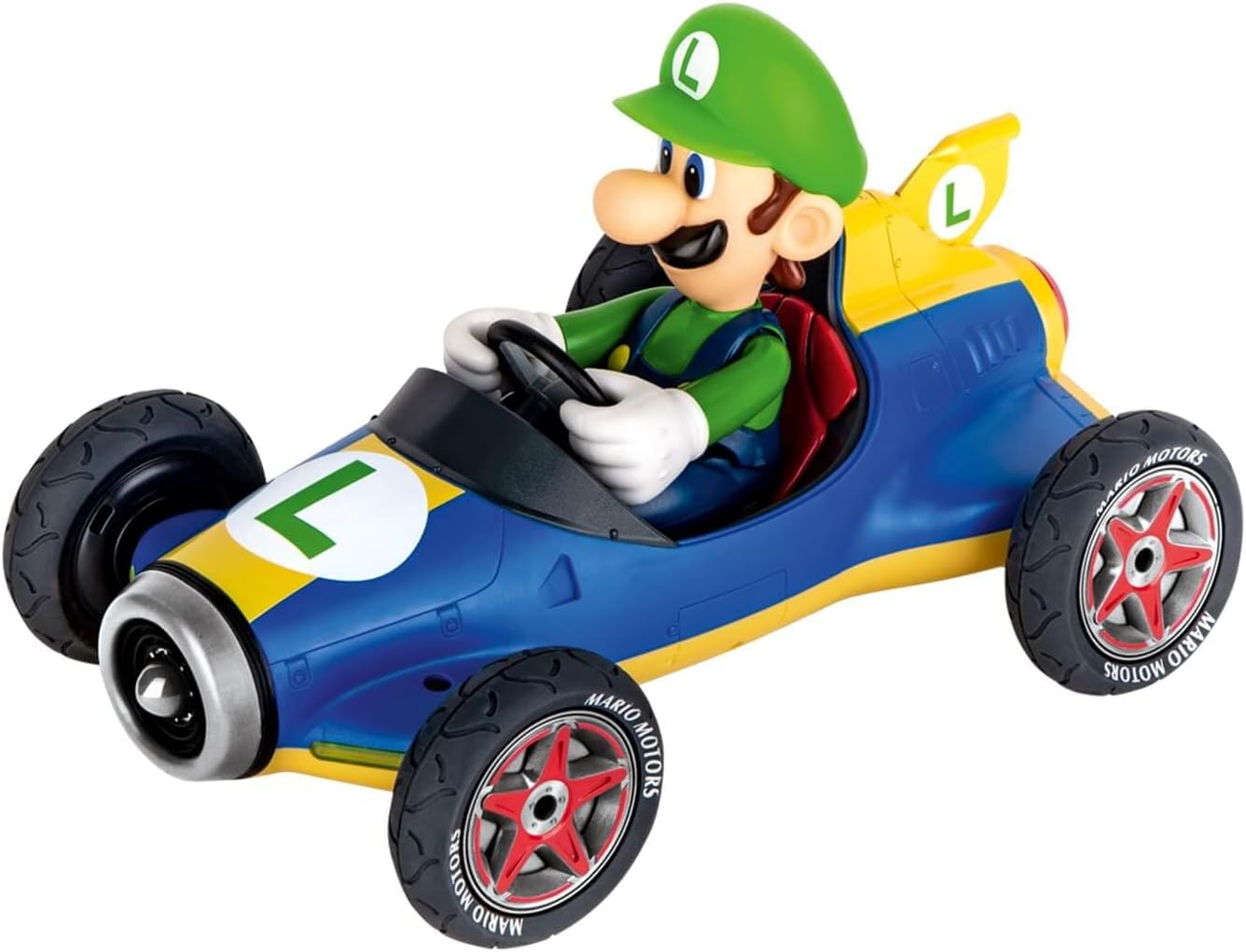 Carrera RC Official Licensed Mario Kart Mach 8 Luigi 1: 18 Scale 2.4 Ghz Remote Radio Control Car with Rechargeable Lifepo4 Battery – Kids Toys Boys/Girls, (Model: 181067) Carrera RC Official Licensed Mario Kart Mach 8 Luigi 1: 18 Scale 2.4 Ghz Remote Radio Control Car with Rechargeable Lifepo4 Battery – Kids Toys Boys/Girls, (Model: 181067)