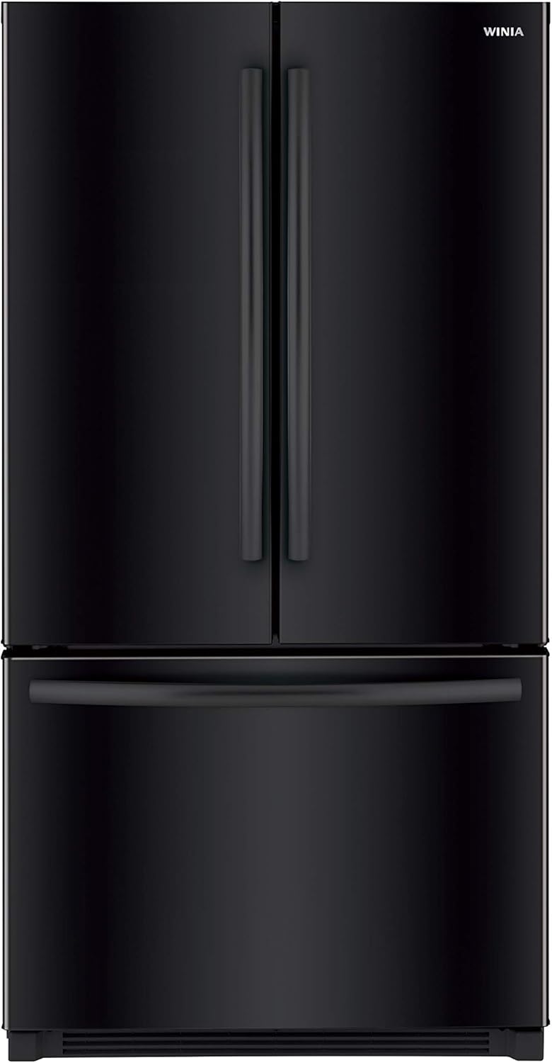 WRFS26ABBD French Door Non-Dispenser Refrigerator, 26.1 Cu.Ft, Black WRFS26ABBD French Door Non-Dispenser Refrigerator, 26.1 Cu.Ft, Black