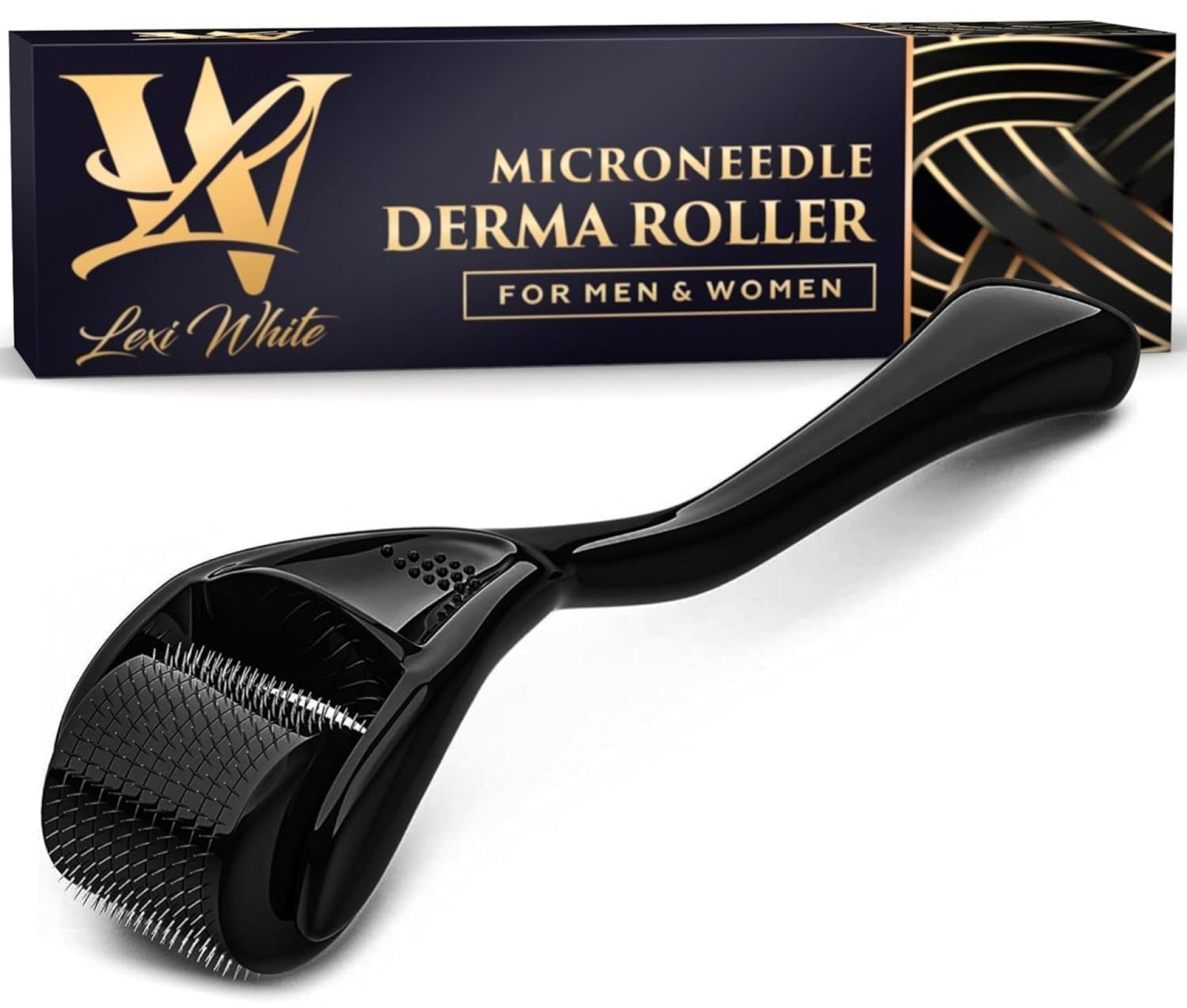Derma Roller for Skin, Hair & Beard – Women and Men Titanium Microneedling Roller for Face & Scalp, Safe & Easy to Use 0.25mm Derma Roller for Skin, Hair & Beard – Women and Men Titanium Microneedling Roller for Face & Scalp, Safe & Easy to Use 0.25mm