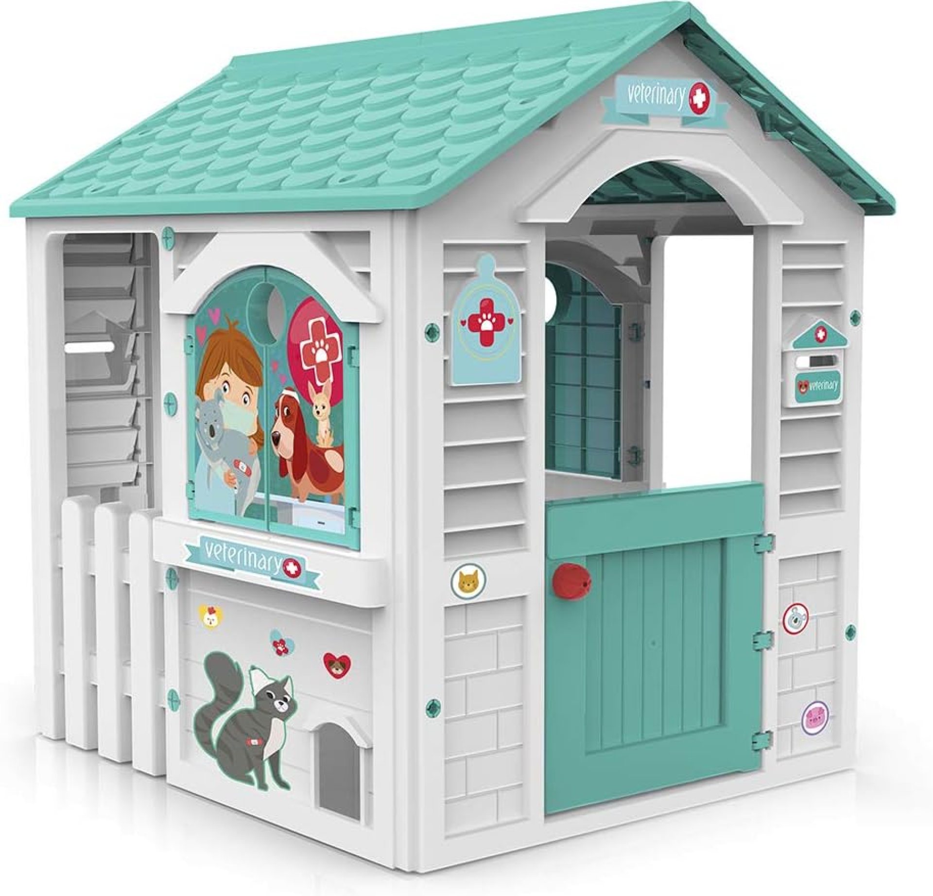 Veterinary Play House Outdoor Playset for Kids Veterinarian Indoor Playset for Pretend Play Outdoor Kids Play Set Vet Veterinary Play House Outdoor Playset for Kids Veterinarian Indoor Playset for Pretend Play Outdoor Kids Play Set Vet