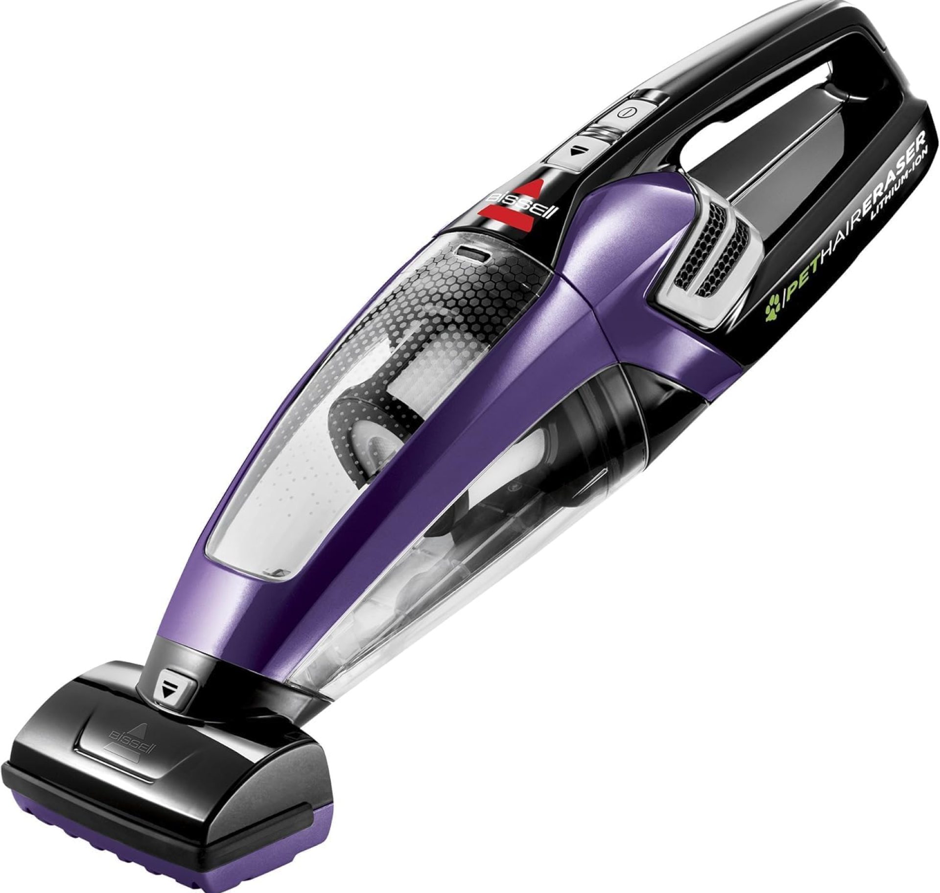 BISSELL Pet Hair Eraser Cordless Hand Vacuum, Lithium Ion, Home, Auto, and Pet Vacuum, Easy-Empty Dirt Bin, Upholstery Tool, Brush Tool, and Crevice Tool Included, 2390A BISSELL Pet Hair Eraser Cordless Hand Vacuum, Lithium Ion, Home, Auto, and Pet Vacuum, Easy-Empty Dirt Bin, Upholstery Tool, Brush Tool, and Crevice Tool Included, 2390A