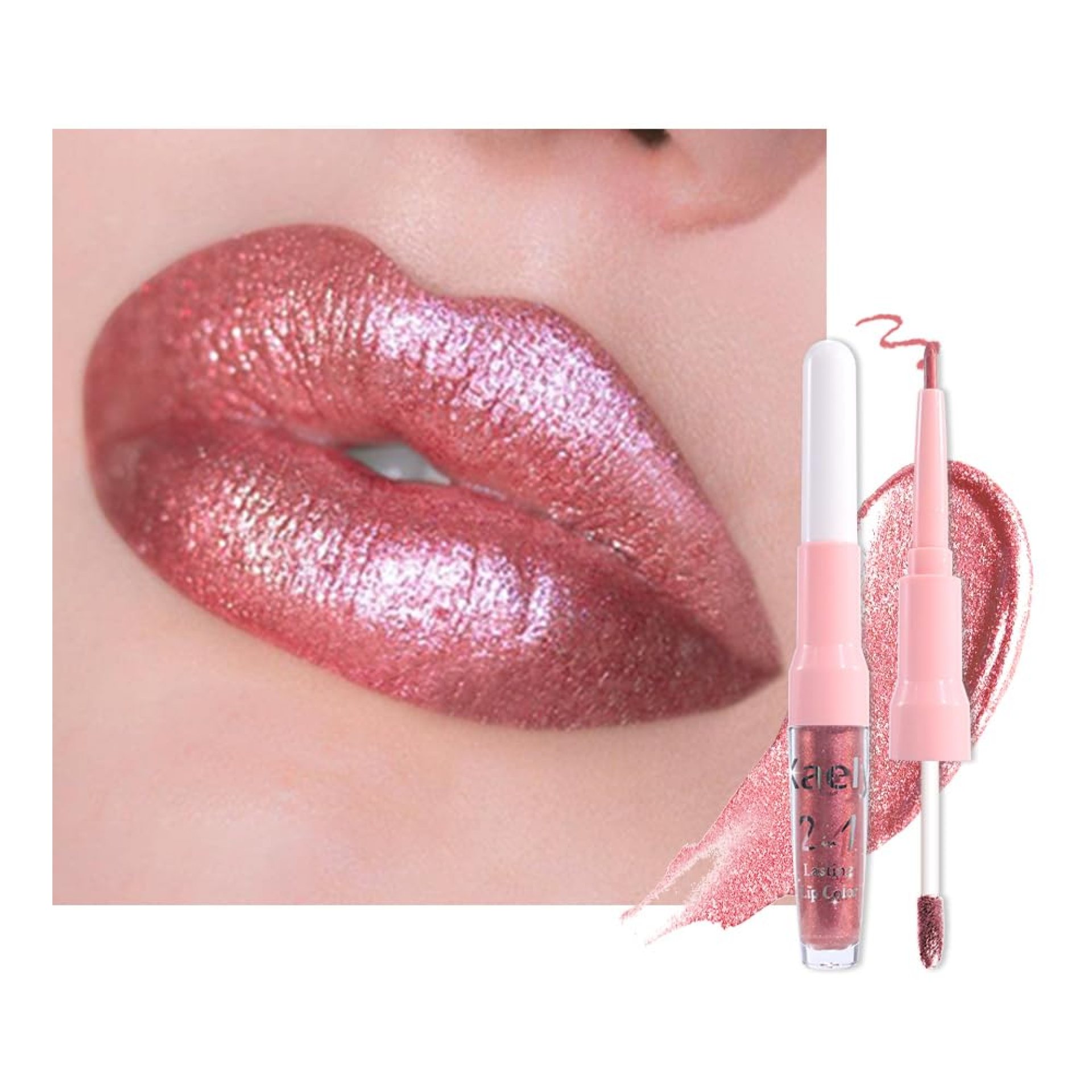 evpct Pine Red Metallic Glitter Lip Liner and Lipstick Combo Lip Gloss Stain Set Makeup for Women Long Lasting Waterproof 24, Warm Pink Metallic Shimmer Frosted Iridescent Shiny Liquid Lipstick 09 evpct Pine Red Metallic Glitter Lip Liner and Lipstick Combo Lip Gloss Stain Set Makeup for Women Long Lasting Waterproof 24, Warm Pink Metallic Shimmer Frosted Iridescent Shiny Liquid Lipstick 09