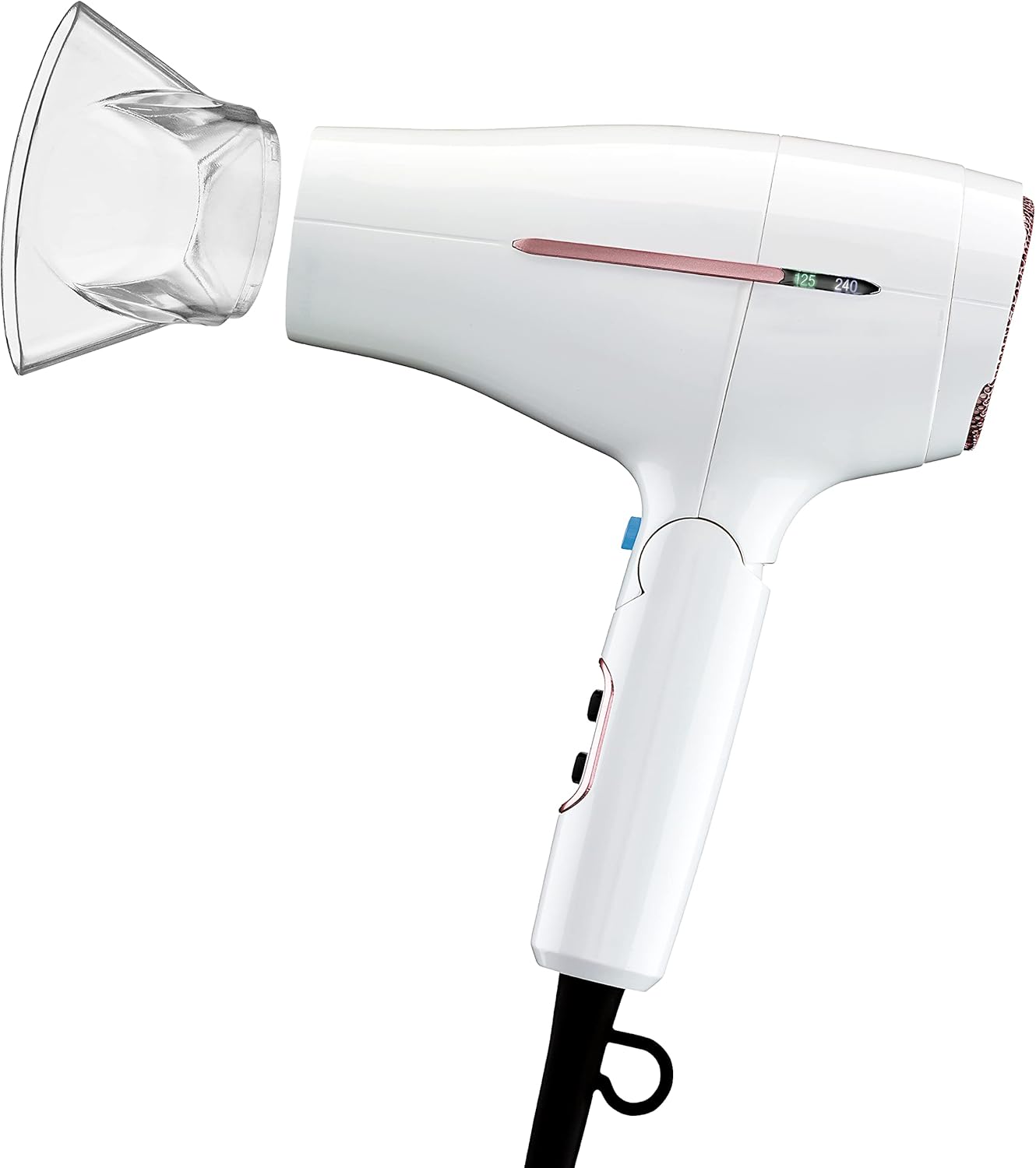 Conair Hair Dryer, Worldwide Travel Hair Dryer with Smart Voltage Technology and Folding Handle, Includes Concentrator Conair Hair Dryer, Worldwide Travel Hair Dryer with Smart Voltage Technology and Folding Handle, Includes Concentrator