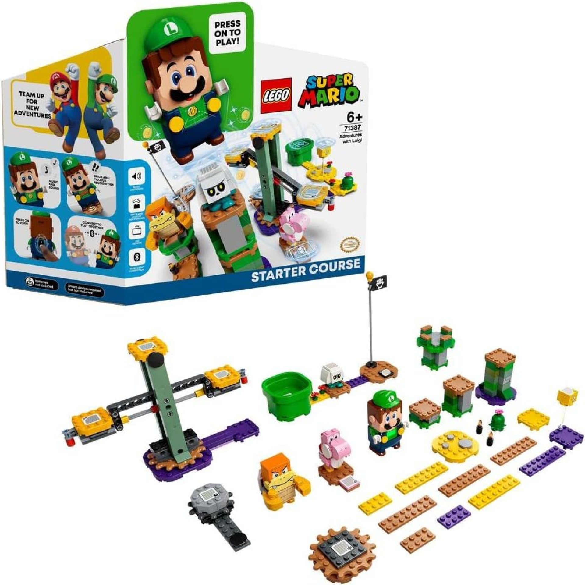 Lego 71387 Super Mario Lego Luigi and Bowhan Starters Set Lego 71387 Super Mario Lego Luigi and Bowhan Starters Set