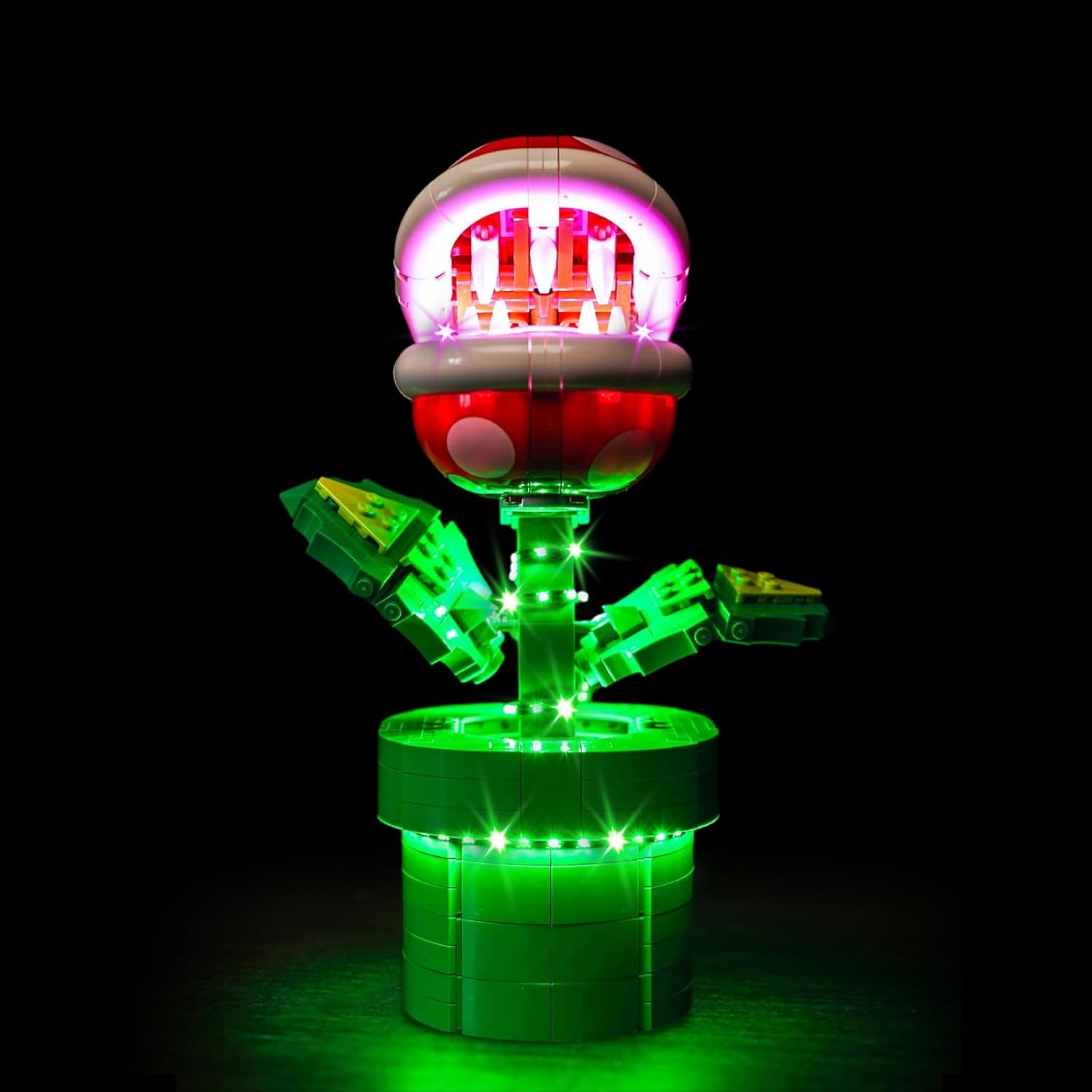 LED Light Kit Compatible with Lego Piranha Plant 71426 Set DIY Creative Lighting Set Accessories Compatible with Lego Mario Piranha 71426 Building Set (Lights Only, No Models) LED Light Kit Compatible with Lego Piranha Plant 71426 Set DIY Creative Lighting Set Accessories Compatible with Lego Mario Piranha 71426 Building Set (Lights Only, No Models)