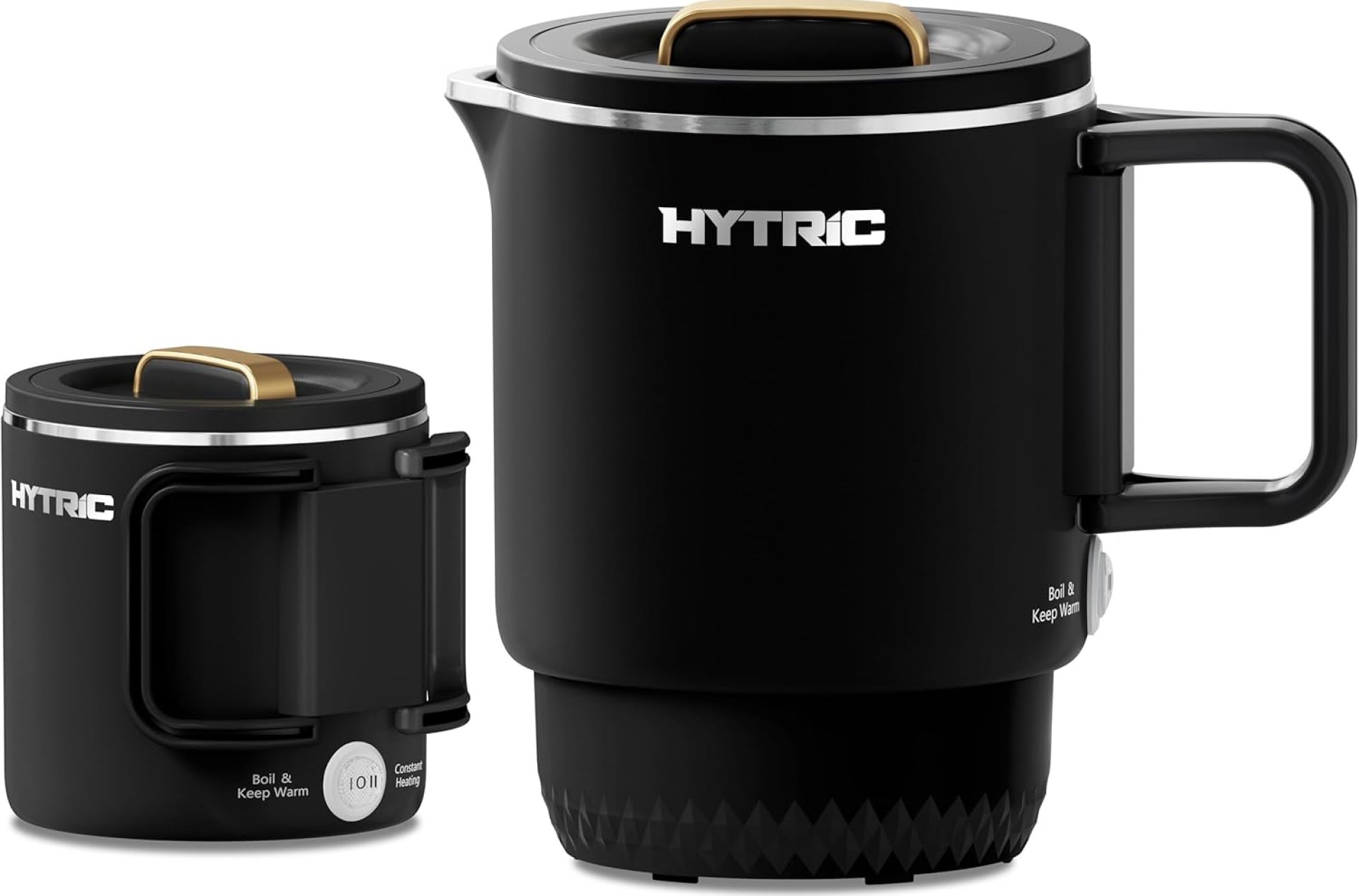 HYTRIC Travel Electric Kettle, 650ML Foldable Small Kettle, Portable Water Kettle with Dual Power Control, Collapsible Stainless Steel Water Boiler, Auto Shutoff & Boil Dry Protection, BPA-Free HYTRIC Travel Electric Kettle, 650ML Foldable Small Kettle, Portable Water Kettle with Dual Power Control, Collapsible Stainless Steel Water Boiler, Auto Shutoff & Boil Dry Protection, BPA-Free