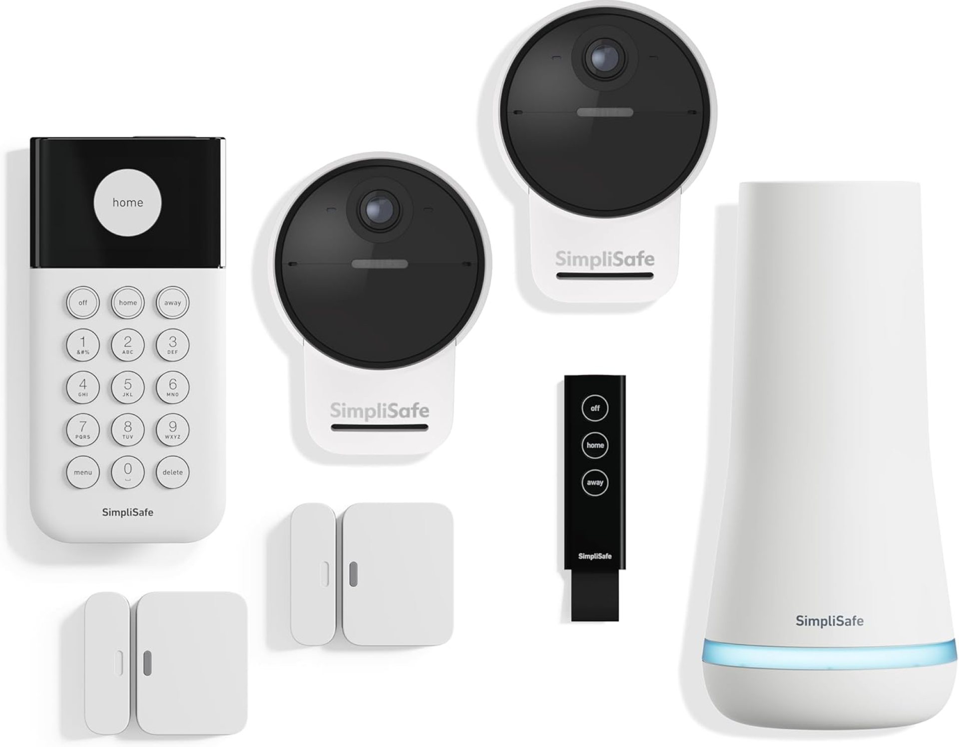 SimpliSafe 7 Piece Wireless Outdoor Camera Home Security System – Optional 24/7 Professional Monitoring – No Contract – Compatible with Alexa and Google Assistant SimpliSafe 7 Piece Wireless Outdoor Camera Home Security System – Optional 24/7 Professional Monitoring – No Contract – Compatible with Alexa and Google Assistant