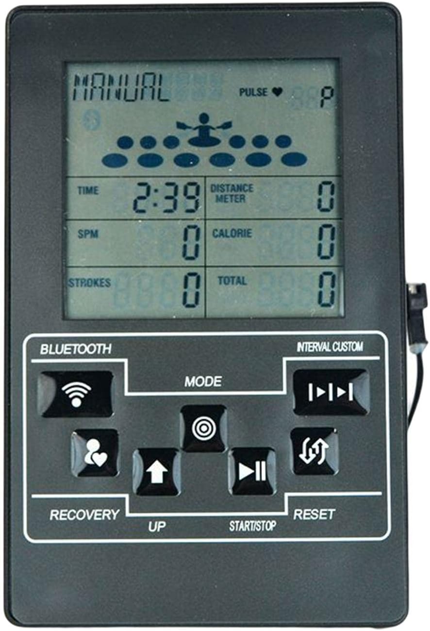 Home Rowing Machine Monitor Adjustable Durable Odometer Automatic Replacement Parts Speedometer Counter for Home Fitness Riding Bike Device Home Rowing Machine Monitor Adjustable Durable Odometer Automatic Replacement Parts Speedometer Counter for Home Fitness Riding Bike Device