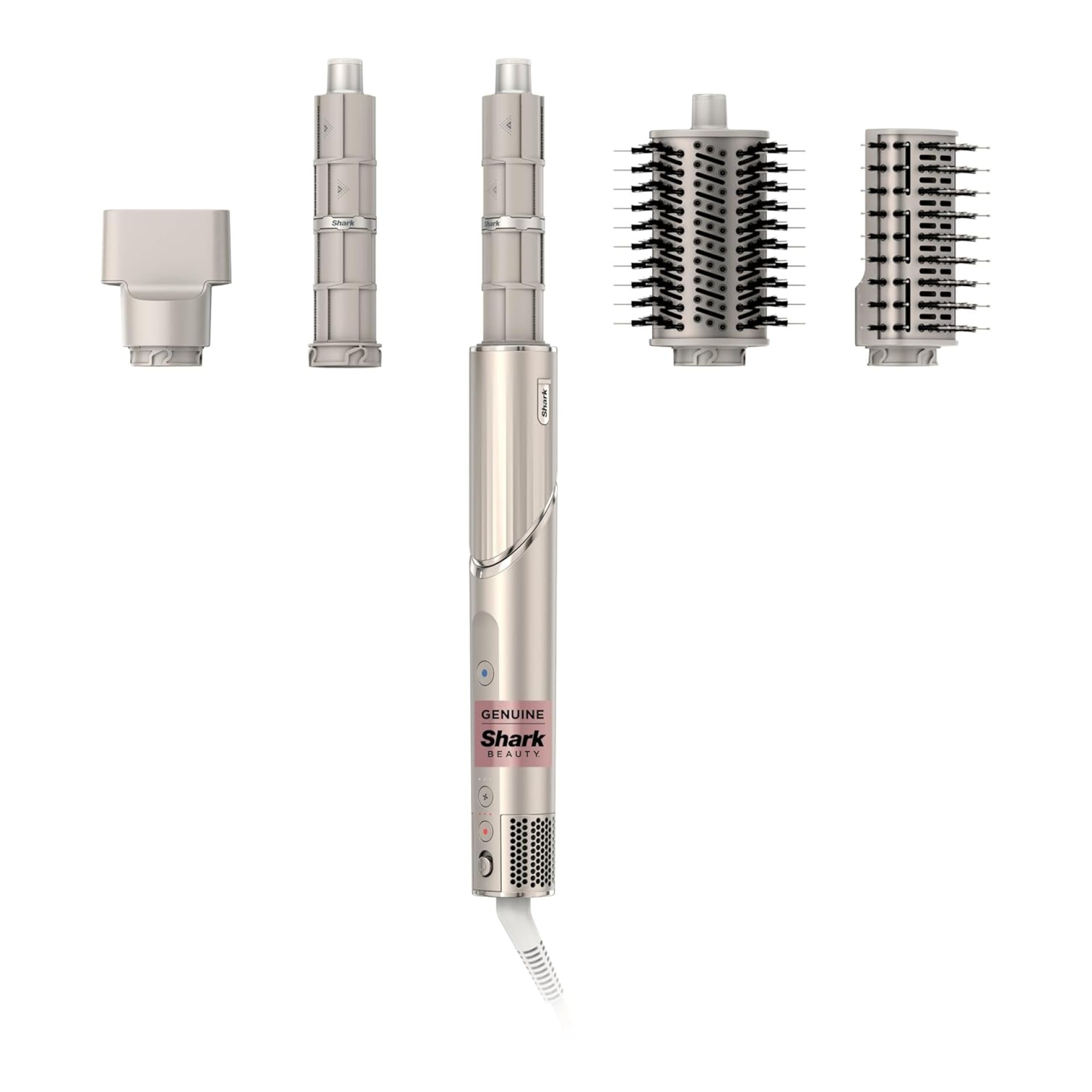 Shark HD430REF (Refurbished) FlexStyle Air Styling & Drying System, Powerful Hair Dryer Brush & Multi-Styler with Auto-Wrap Curlers, Paddle Brush, Oval Brush, Concentrator Attachment, Stone (Renewed) Shark HD430REF (Refurbished) FlexStyle Air Styling & Drying System, Powerful Hair Dryer Brush & Multi-Styler with Auto-Wrap Curlers, Paddle Brush, Oval Brush, Concentrator Attachment, Stone (Renewed)