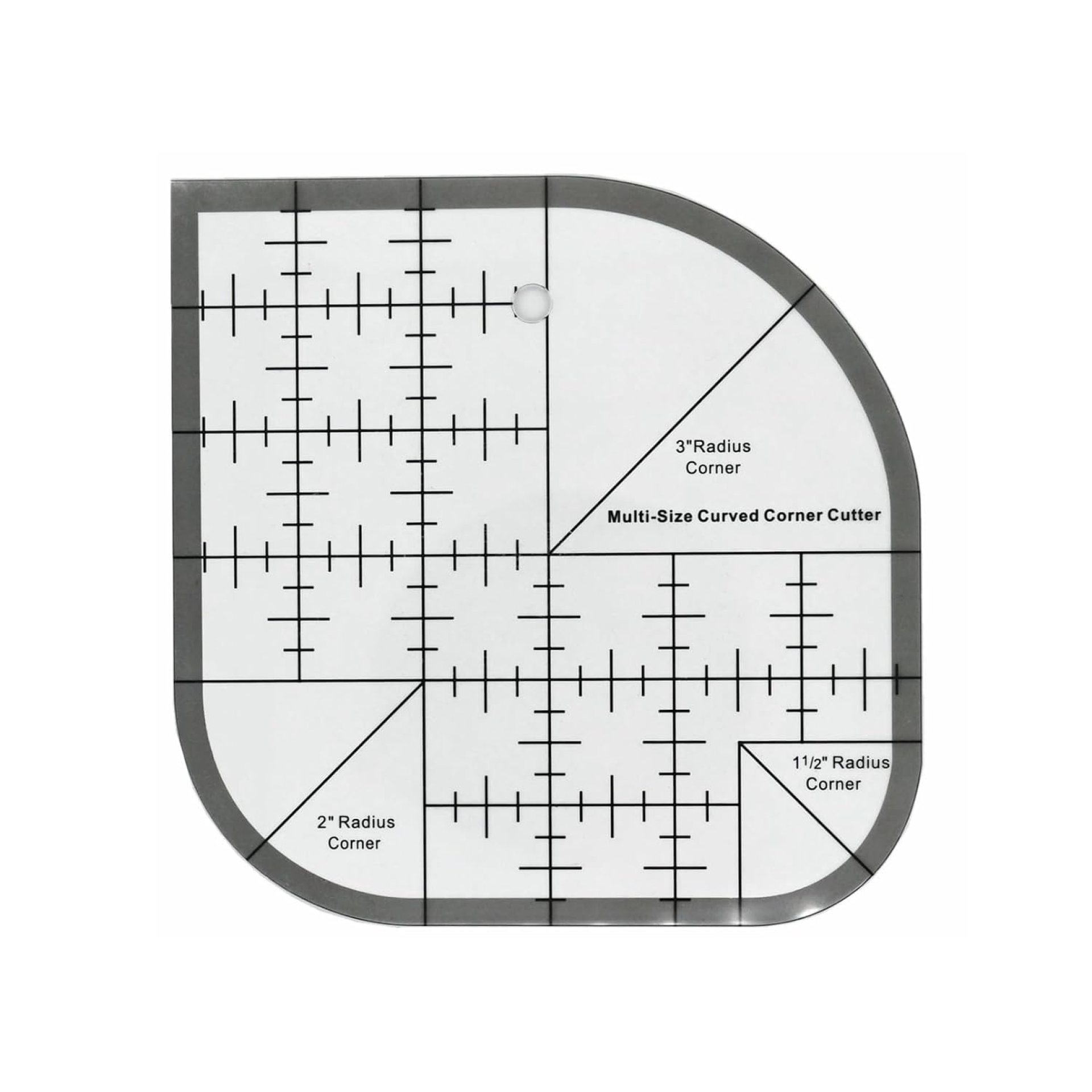 Curved Corner Cutter Quilting Ruler,Sewing Ruler,Acrylic Patchwork Quilting Templates Tools Curved Corner Cutter Quilting Ruler,Sewing Ruler,Acrylic Patchwork Quilting Templates Tools