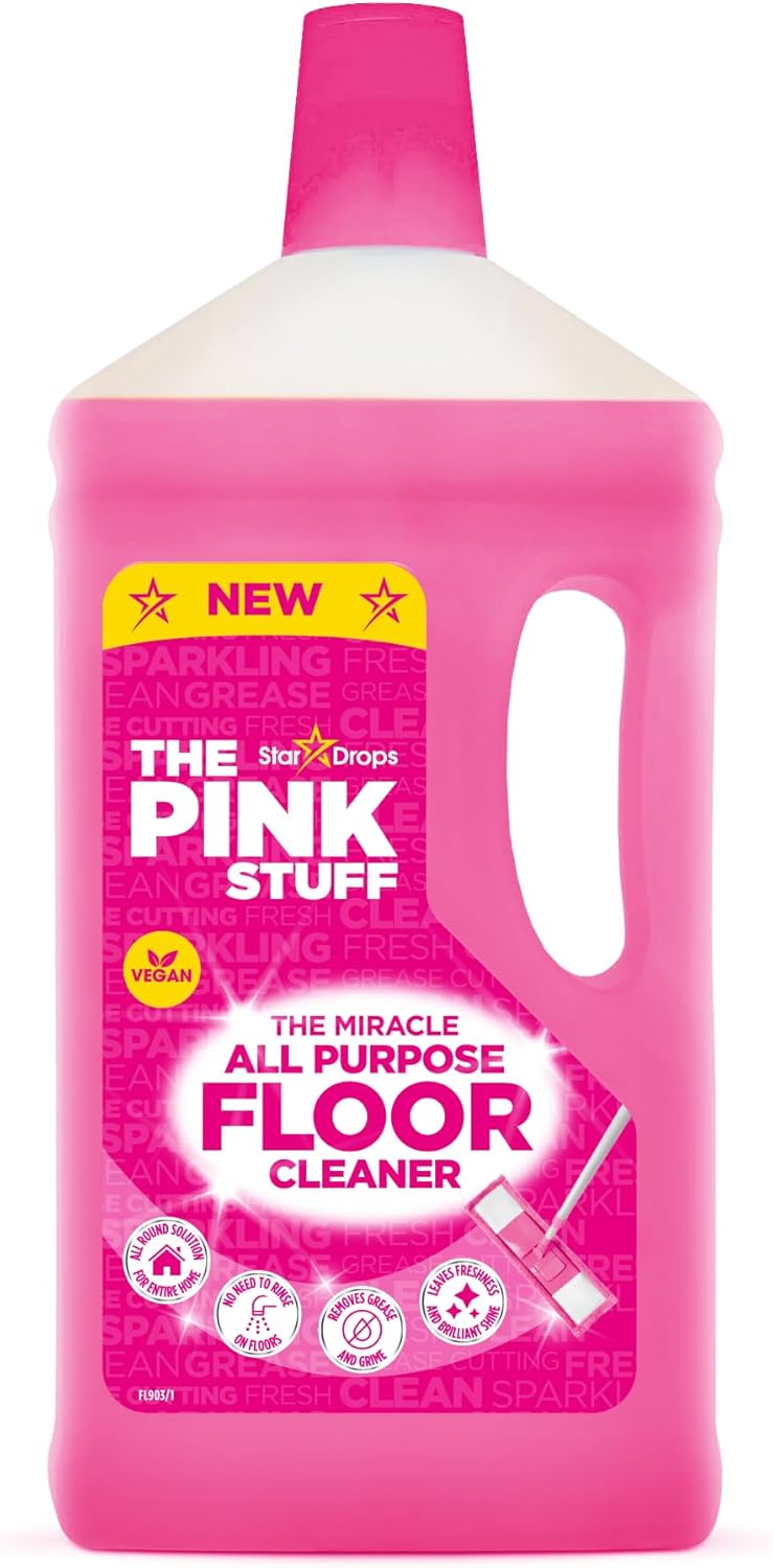 Stardrops – The Pink Stuff – The Miracle All Purpose Floor Cleaner 33.8fl oz Stardrops – The Pink Stuff – The Miracle All Purpose Floor Cleaner 33.8fl oz