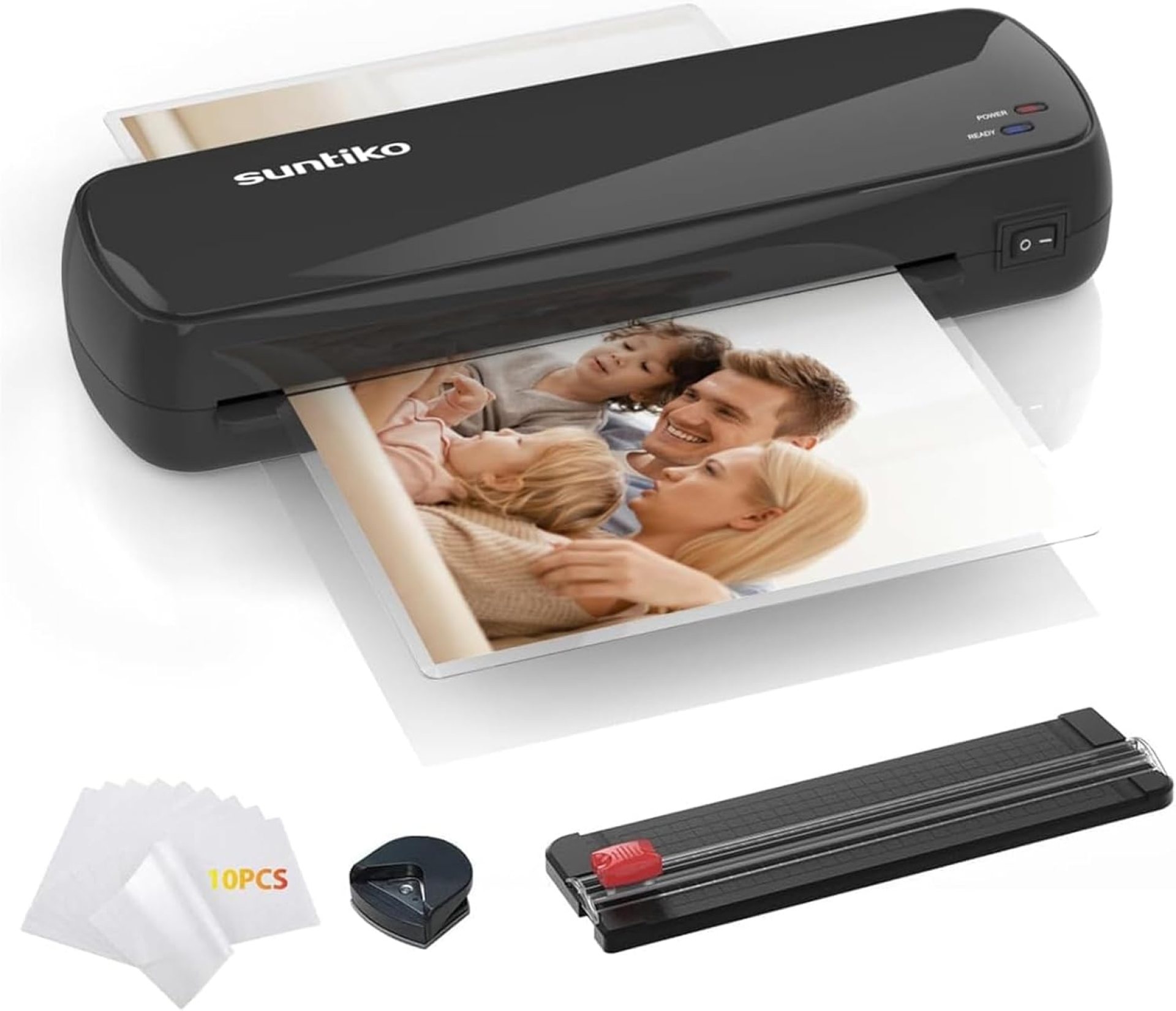 4-In-1Laminator Machine,It has Quick Warm-Up, Fast Laminating Documentation and Photos, Increases Their Long-Term Color Preservation. Suitable for Family, Office and School,A4/A5/A6 Size 4-In-1Laminator Machine,It has Quick Warm-Up, Fast Laminating Documentation and Photos, Increases Their Long-Term Color Preservation. Suitable for Family, Office and School,A4/A5/A6 Size