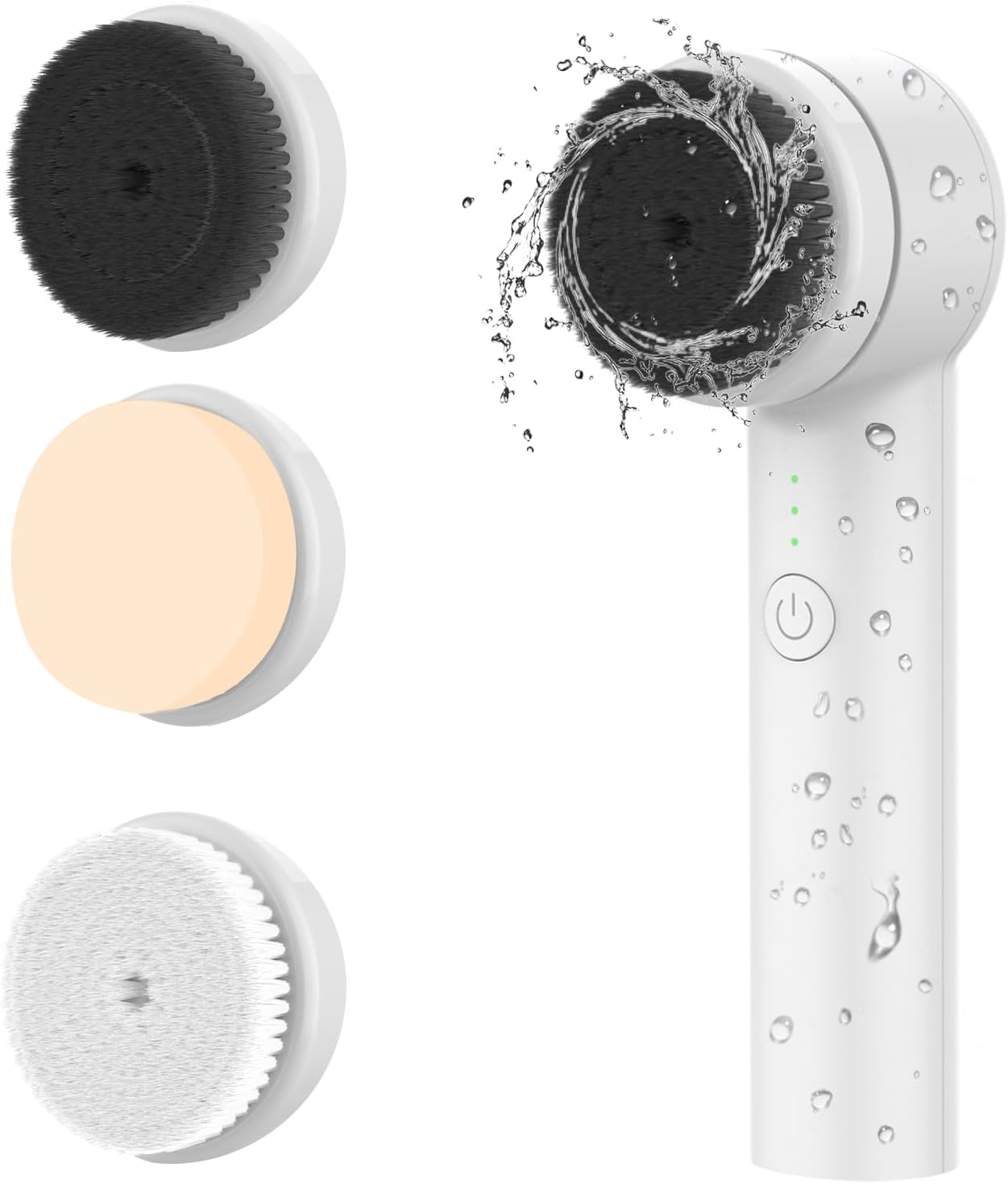 Electric Facial Cleansing Brush, Rechargeable Face Scrubber, 3 Speeds Adjustable Waterproof Face Brush, Gentle Exfoliating for Men Women Deep Cleaning Electric Facial Cleansing Brush, Rechargeable Face Scrubber, 3 Speeds Adjustable Waterproof Face Brush, Gentle Exfoliating for Men Women Deep Cleaning