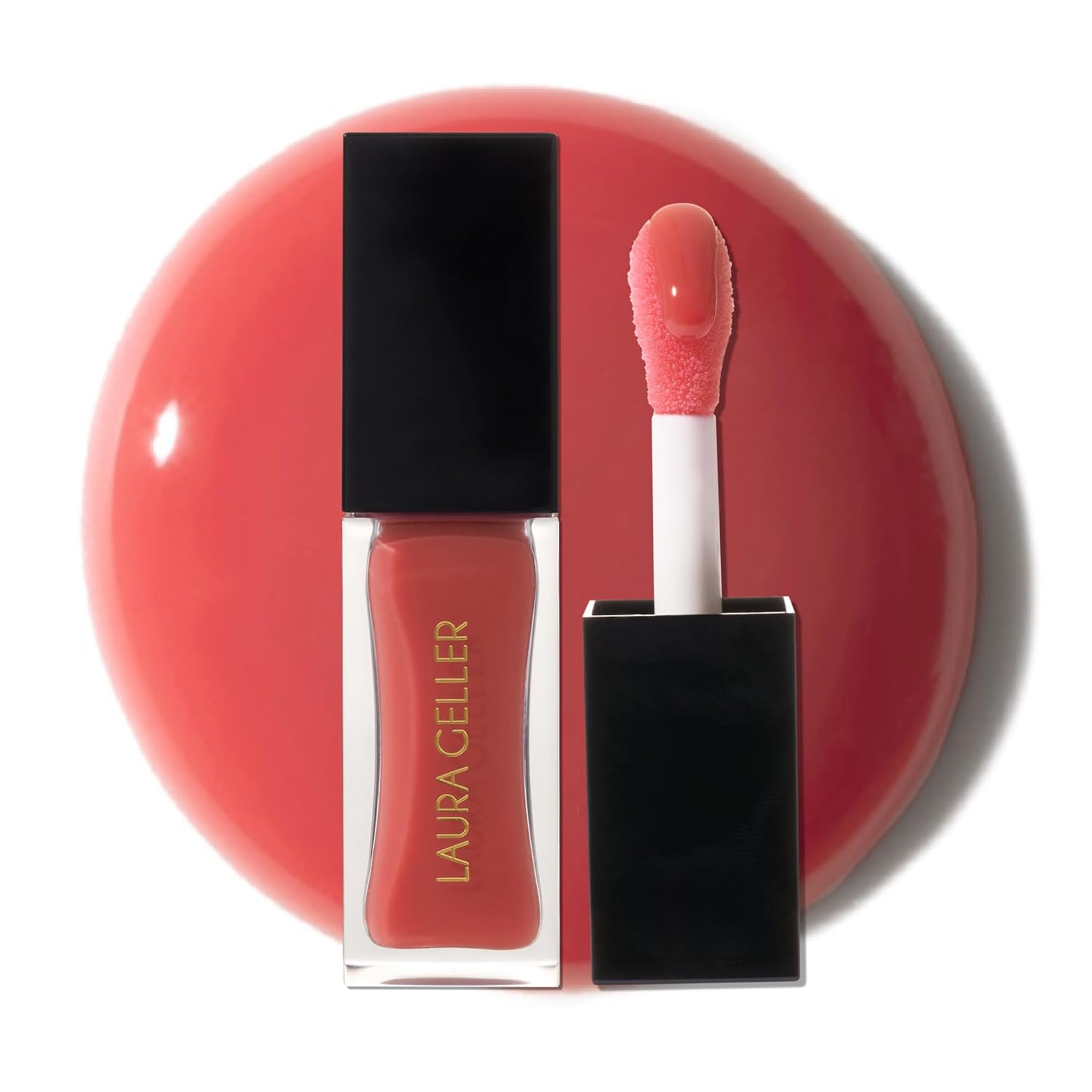 LAURA GELLER NEW YORK Fine Shine Glossy Lip Oil, Rose Garden – Hydrating Squalane – Pink Lip Gloss LAURA GELLER NEW YORK Fine Shine Glossy Lip Oil, Rose Garden – Hydrating Squalane – Pink Lip Gloss