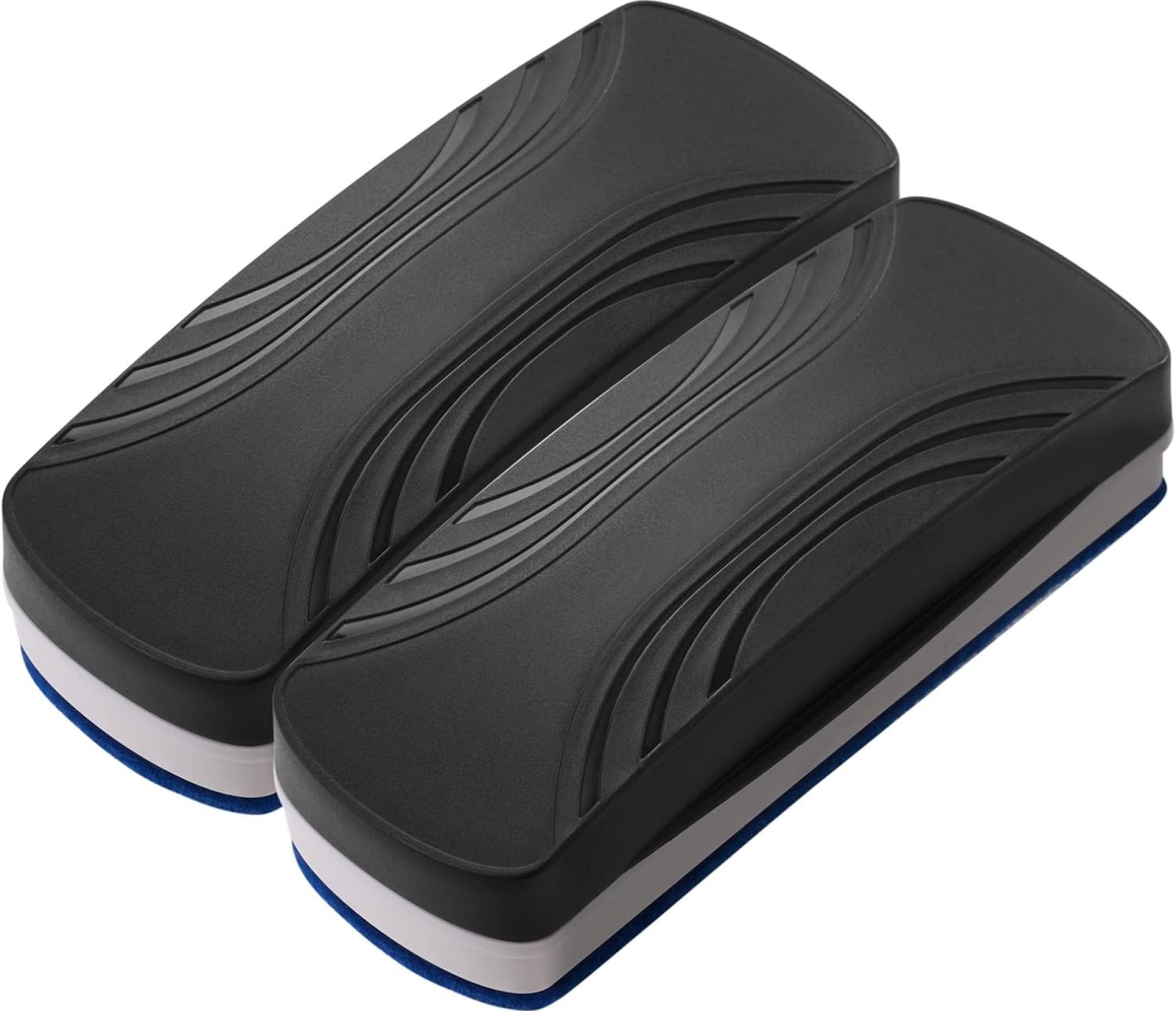 Ddaowanx Whiteboard Eraser, Magnetic Dry Erase Eraser, Glass Board Eraser,School and Office Supplies, Pack of 2 (Black) Ddaowanx Whiteboard Eraser, Magnetic Dry Erase Eraser, Glass Board Eraser,School and Office Supplies, Pack of 2 (Black)