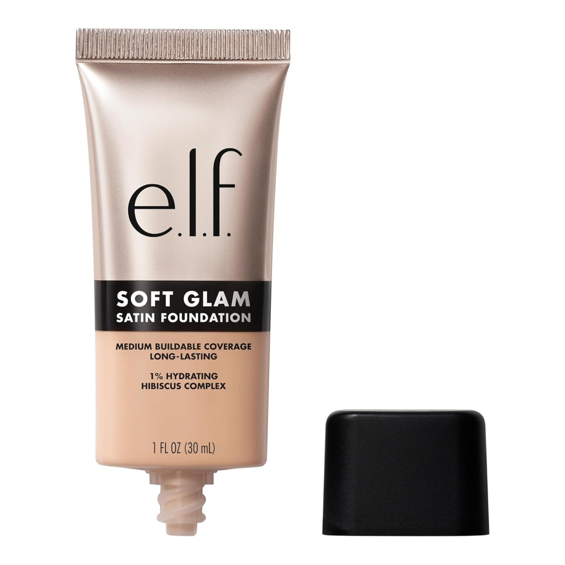 e.l.f. Soft Glam Foundation, Medium Coverage, Long-Lasting & Buildable Foundation For A Smooth, Satin Finish, Vegan & Cruelty-Free, 25 Light Neutral e.l.f. Soft Glam Foundation, Medium Coverage, Long-Lasting & Buildable Foundation For A Smooth, Satin Finish, Vegan & Cruelty-Free, 25 Light Neutral