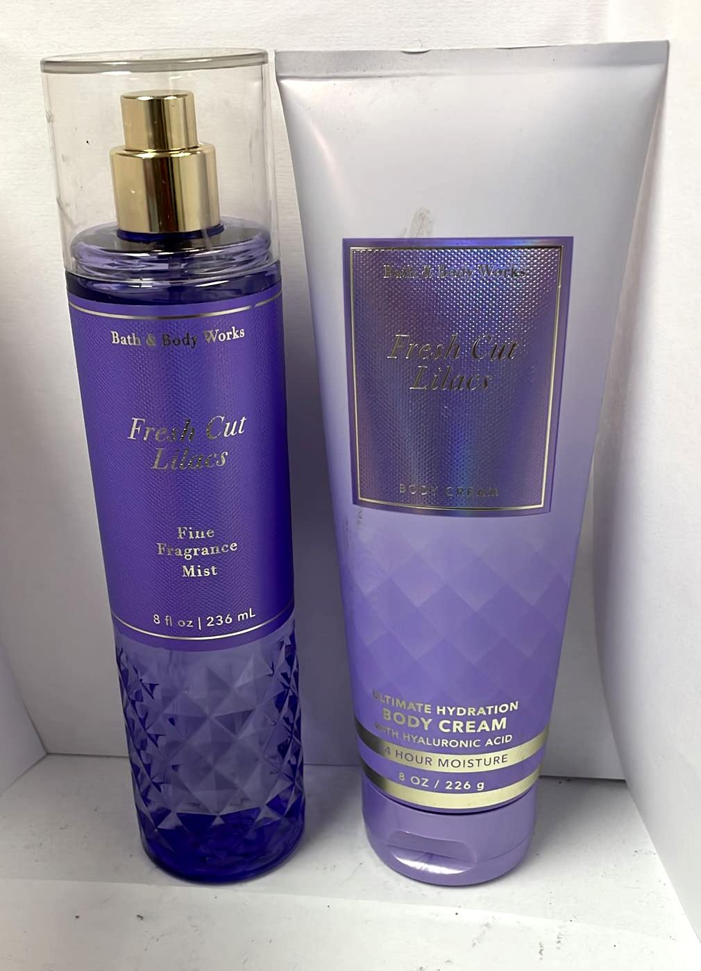 Generic Bath and Body Works – Fresh Cut Lilacs – Gift Set – Fine Fragrance Mist And Body Cream – 2021, Full Size Generic Bath and Body Works – Fresh Cut Lilacs – Gift Set – Fine Fragrance Mist And Body Cream – 2021, Full Size