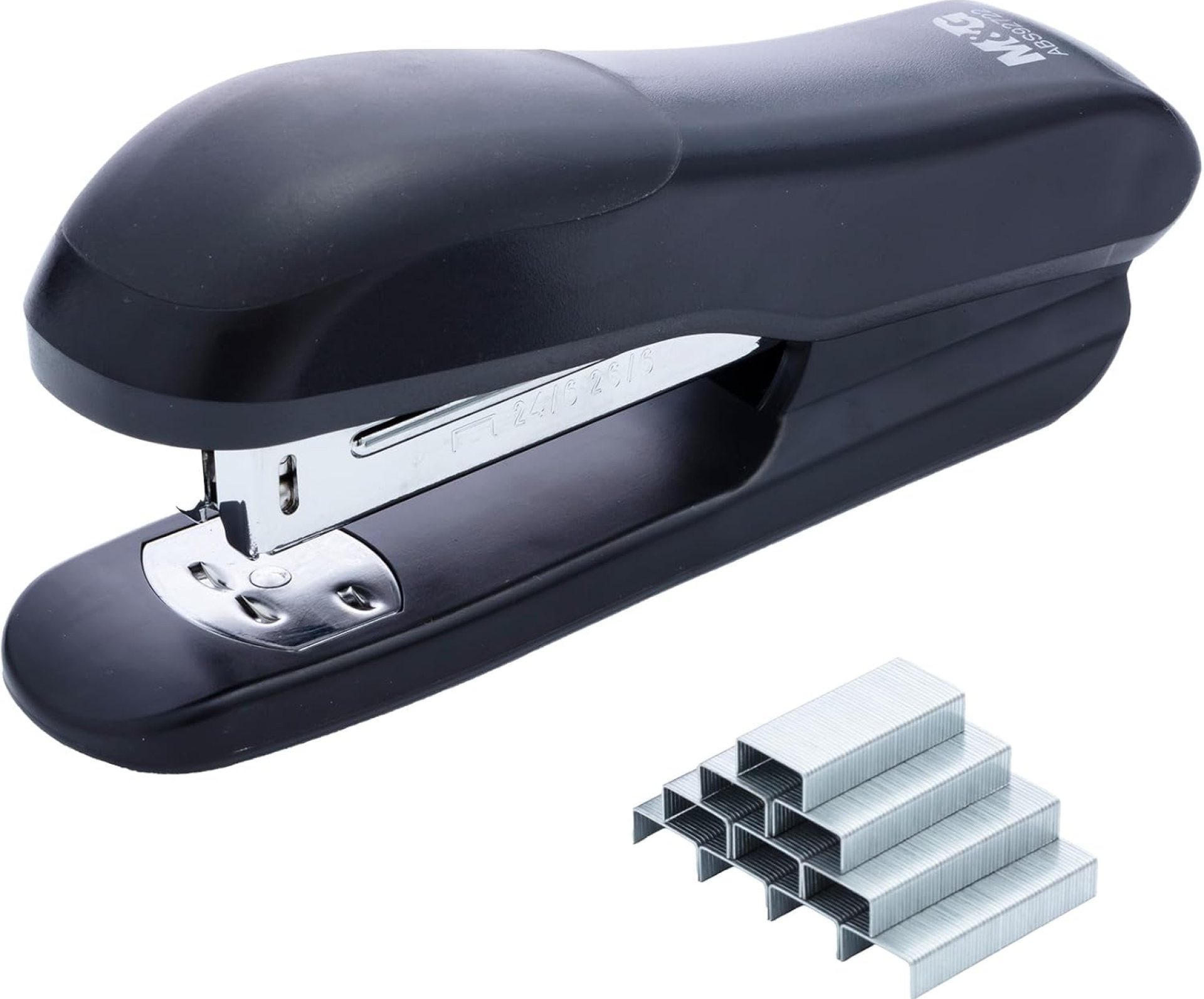 M&G Desktop Stapler Portable Stapler with 25 Sheet Capacity, Two Binding Modes, Classic Staplers with 1000 Staples, Durable Staplers for Office School Home (Black) M&G Desktop Stapler Portable Stapler with 25 Sheet Capacity, Two Binding Modes, Classic Staplers with 1000 Staples, Durable Staplers for Office School Home (Black)