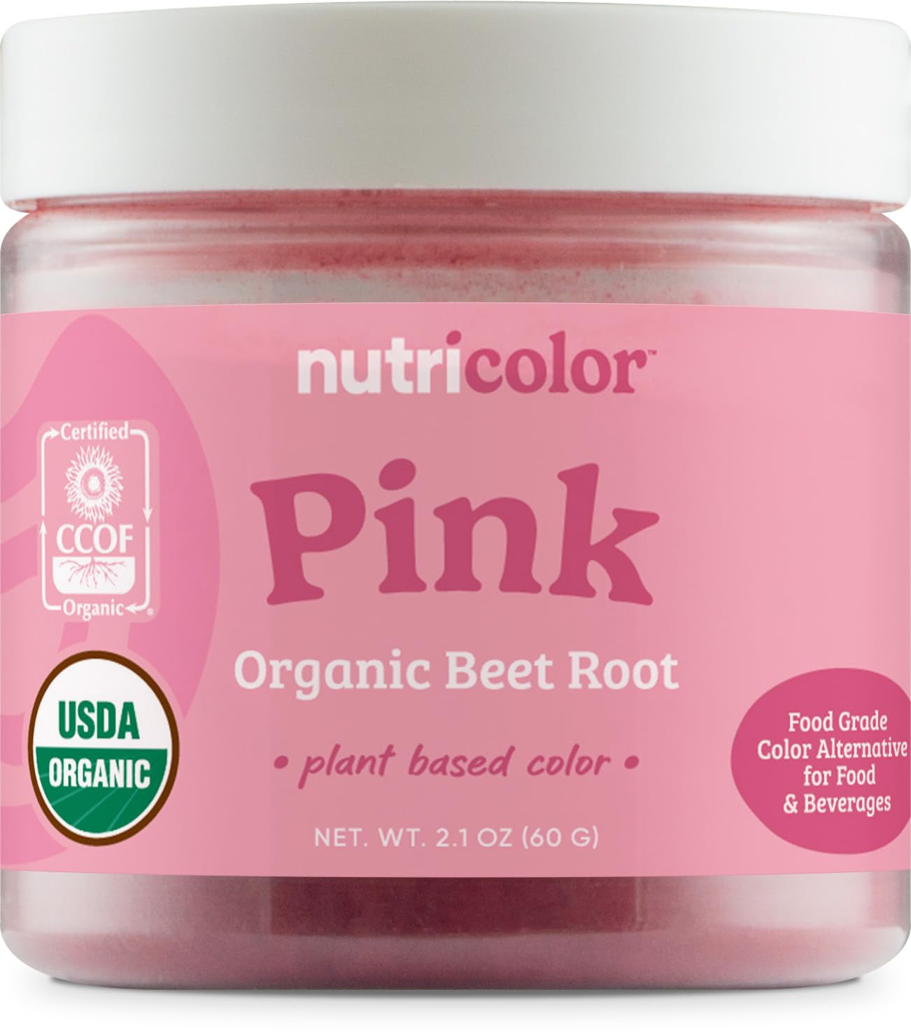 Nutricost Pink Plant Based Food Coloring From Organic Beet Root Powder (60 Servings) – Nutricolor Color Alternative For Food & Beverages Nutricost Pink Plant Based Food Coloring From Organic Beet Root Powder (60 Servings) – Nutricolor Color Alternative For Food & Beverages