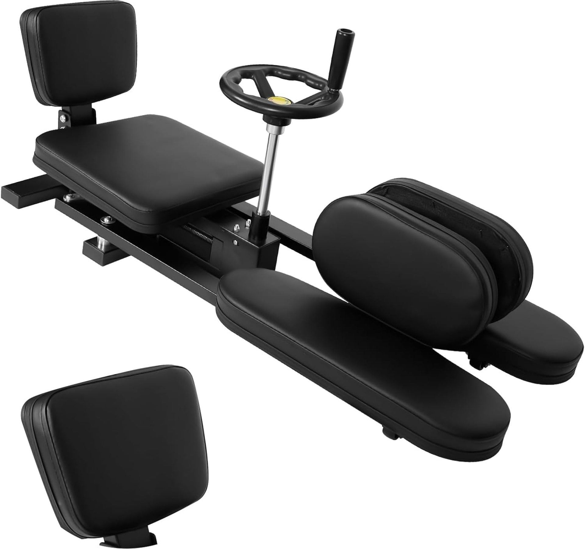 400 LBS Leg Stretcher Splits Machine for Flexibility Kids Adults with Wheel, Alloy Steel Hip Split Stretcher Machine Stretching Equipment for Yoga Dance Gymnastics Thighs Glutes Pelvic Floor Fitness 400 LBS Leg Stretcher Splits Machine for Flexibility Kids Adults with Wheel, Alloy Steel Hip Split Stretcher Machine Stretching Equipment for Yoga Dance Gymnastics Thighs Glutes Pelvic Floor Fitness