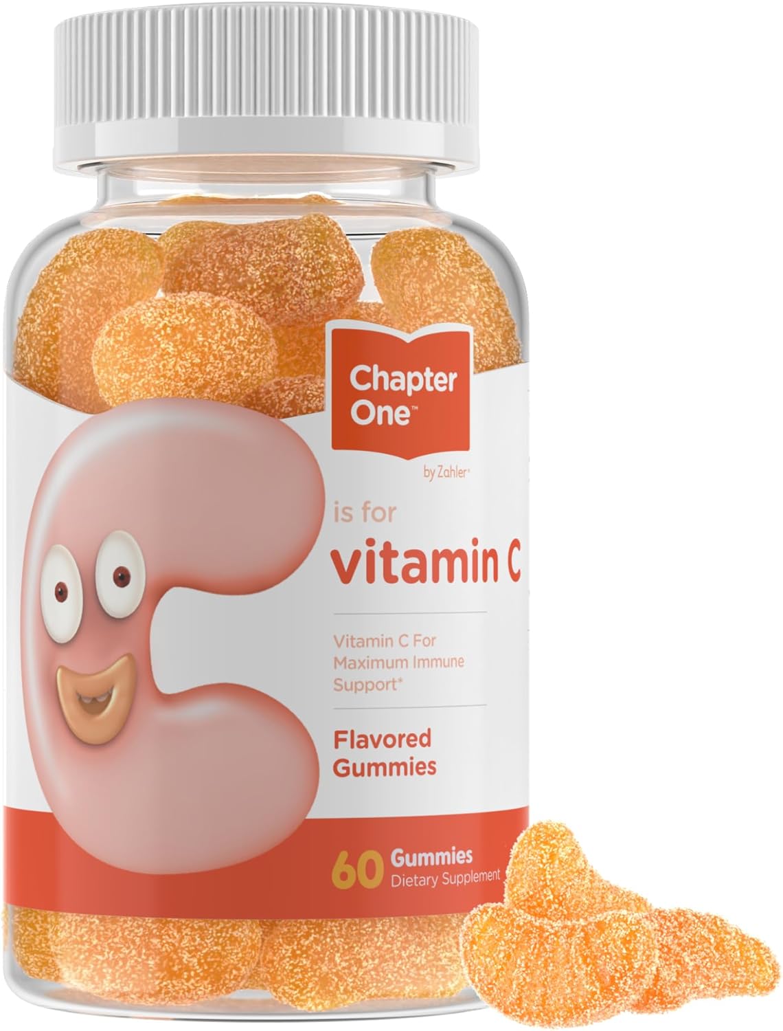 Zahler – Chapter One Vitamin C Gummies for Adults & Kids 125 mg (60 Flavored Gummies) Certified Kosher Gummy Vitamins C Chewable Vitamin Gummies – Chewable Vitamin C Gummy – Vitamin C Gummies Kids Zahler – Chapter One Vitamin C Gummies for Adults & Kids 125 mg (60 Flavored Gummies) Certified Kosher Gummy Vitamins C Chewable Vitamin Gummies – Chewable Vitamin C Gummy – Vitamin C Gummies Kids