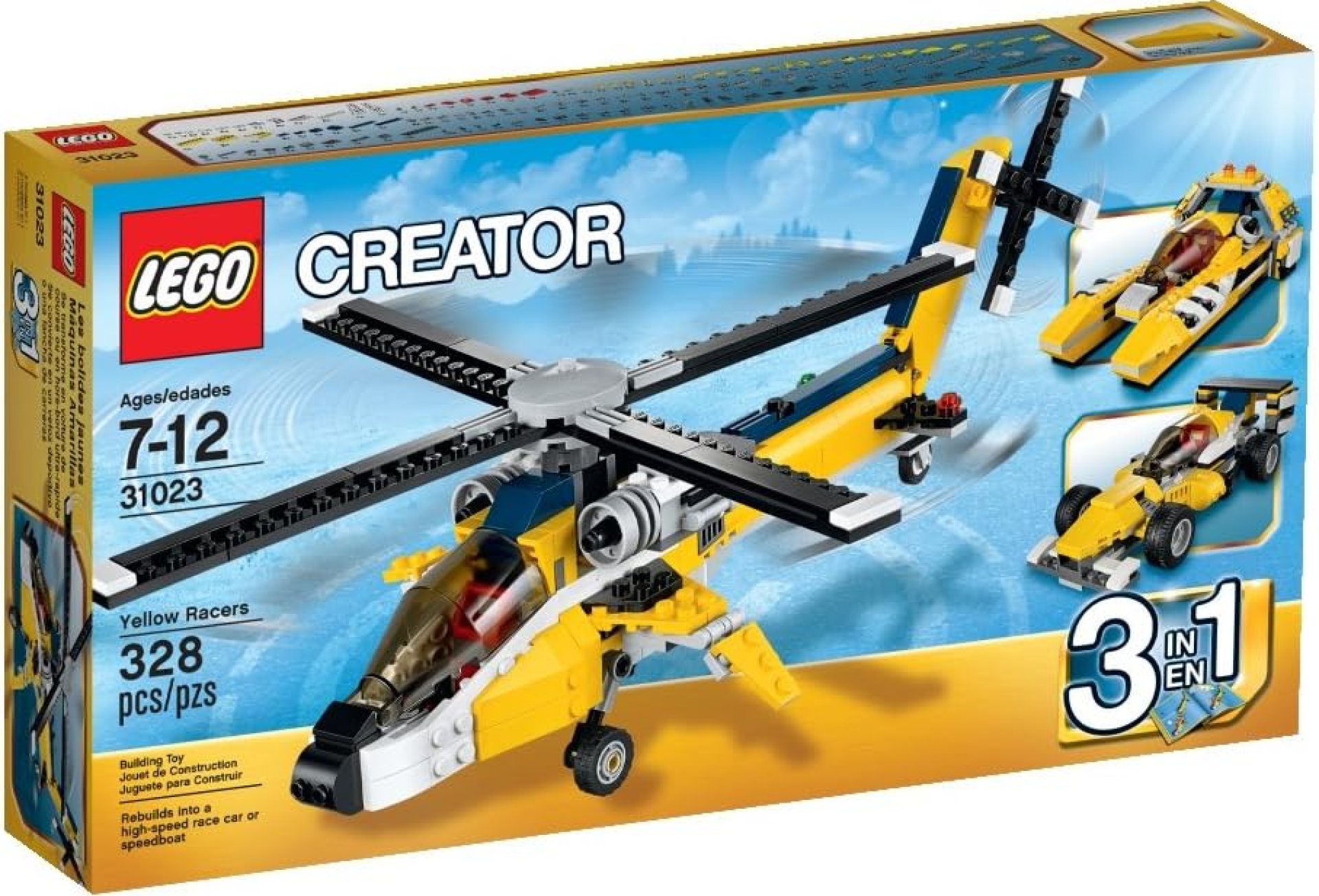 LEGO Creator Yellow Racers 31023 Building Toy LEGO Creator Yellow Racers 31023 Building Toy