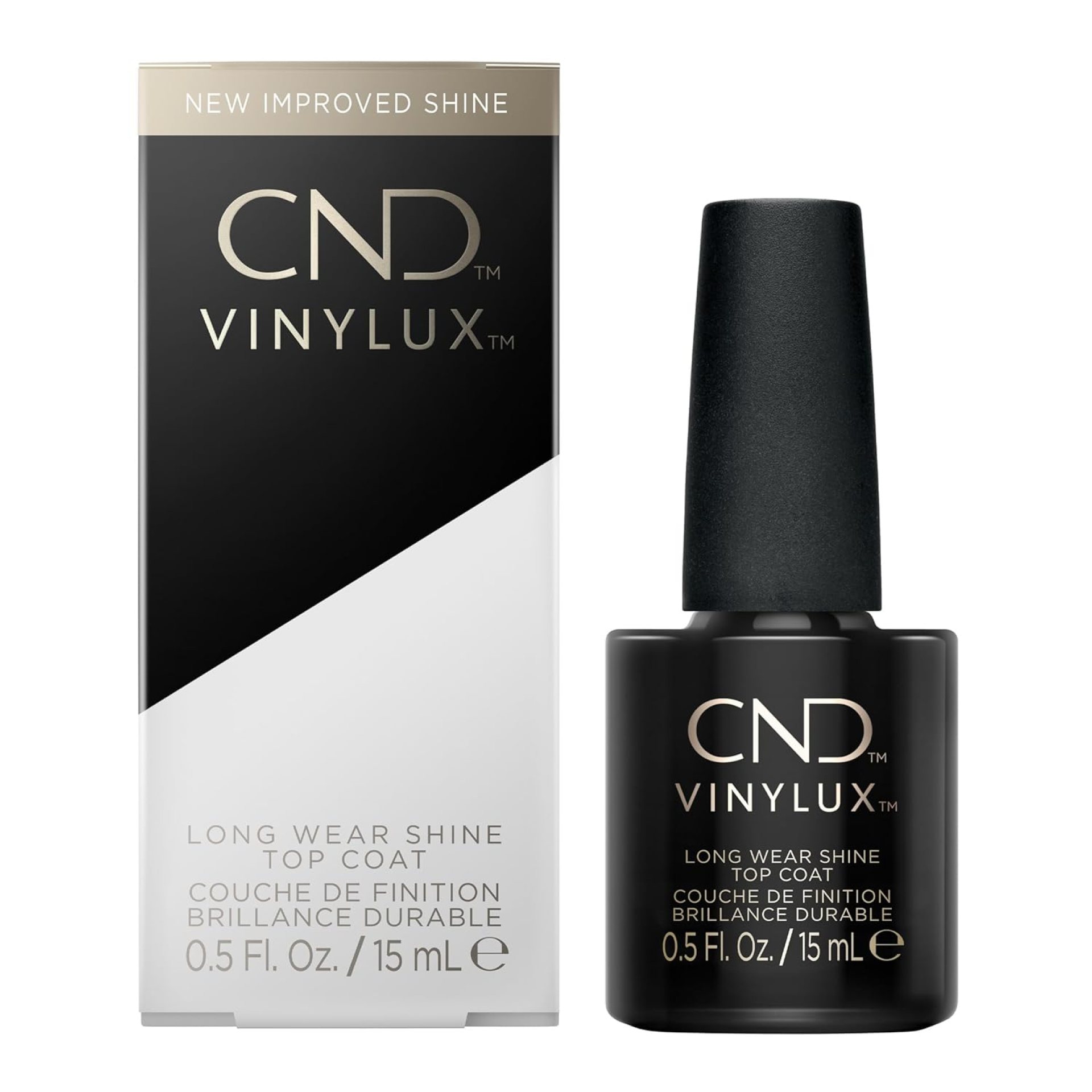 CND Vinylux Long Wear Shine Top Coat, Quick Drying Formula, Easy to Remove, 0.5 Fl Oz CND Vinylux Long Wear Shine Top Coat, Quick Drying Formula, Easy to Remove, 0.5 Fl Oz