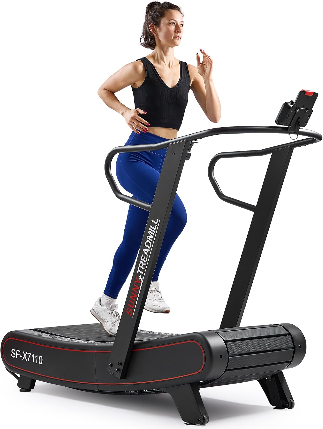 Sunny Health & Fitness Premium Heavy-Duty Incline/Decline Optional Manual Treadmill – Commercial Grade, 330+ LB, Shock Absorption, Digital Monitor, Hike, Multi-Grip Adjustable Handrails, Non-Slip Belt Sunny Health & Fitness Premium Heavy-Duty Incline/Decline Optional Manual Treadmill – Commercial Grade, 330+ LB, Shock Absorption, Digital Monitor, Hike, Multi-Grip Adjustable Handrails, Non-Slip Belt