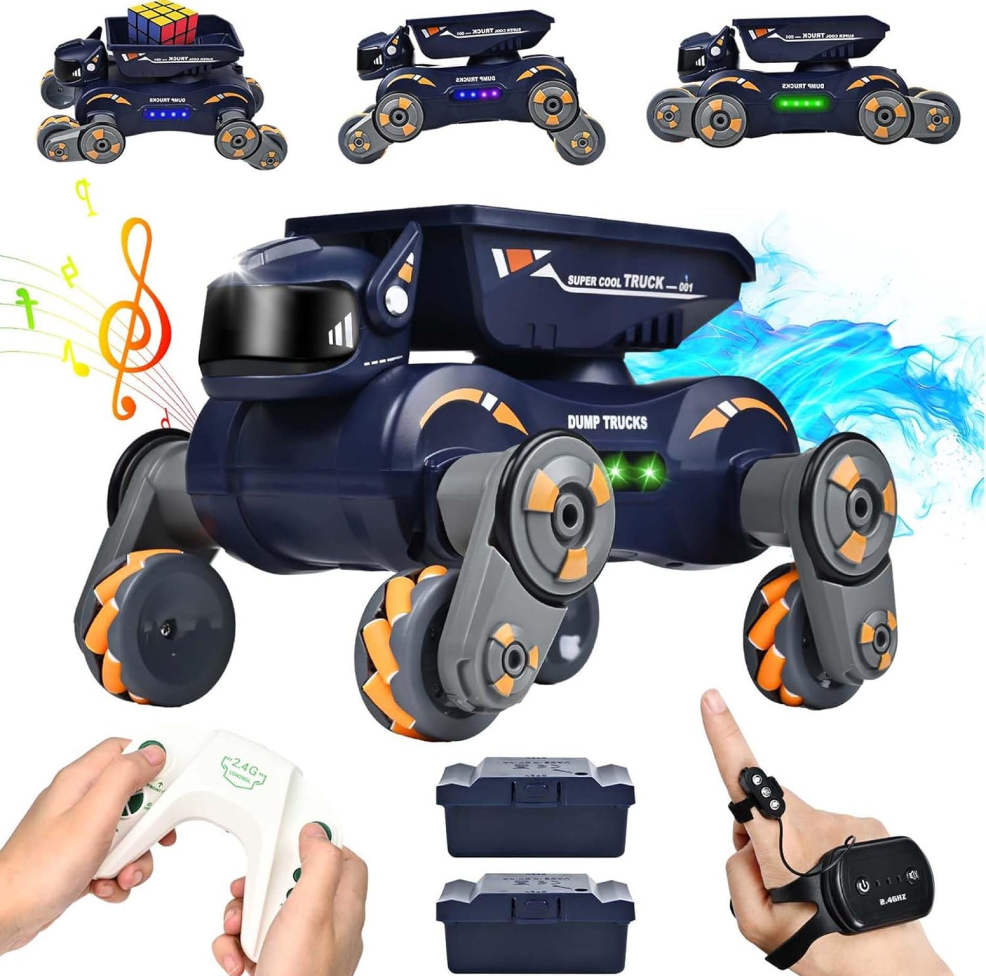 Robot Dog Toys for Boys Girls, Remote Control Car for Kids Ages 5-7, Rechargeable RC Car Stunt Kids Toy with Light Music Gesture Sensing RC Trucks Robot Toys for 8-12 Boys Girls Birthday Gift Orange Robot Dog Toys for Boys Girls, Remote Control Car for Kids Ages 5-7, Rechargeable RC Car Stunt Kids Toy with Light Music Gesture Sensing RC Trucks Robot Toys for 8-12 Boys Girls Birthday Gift Orange