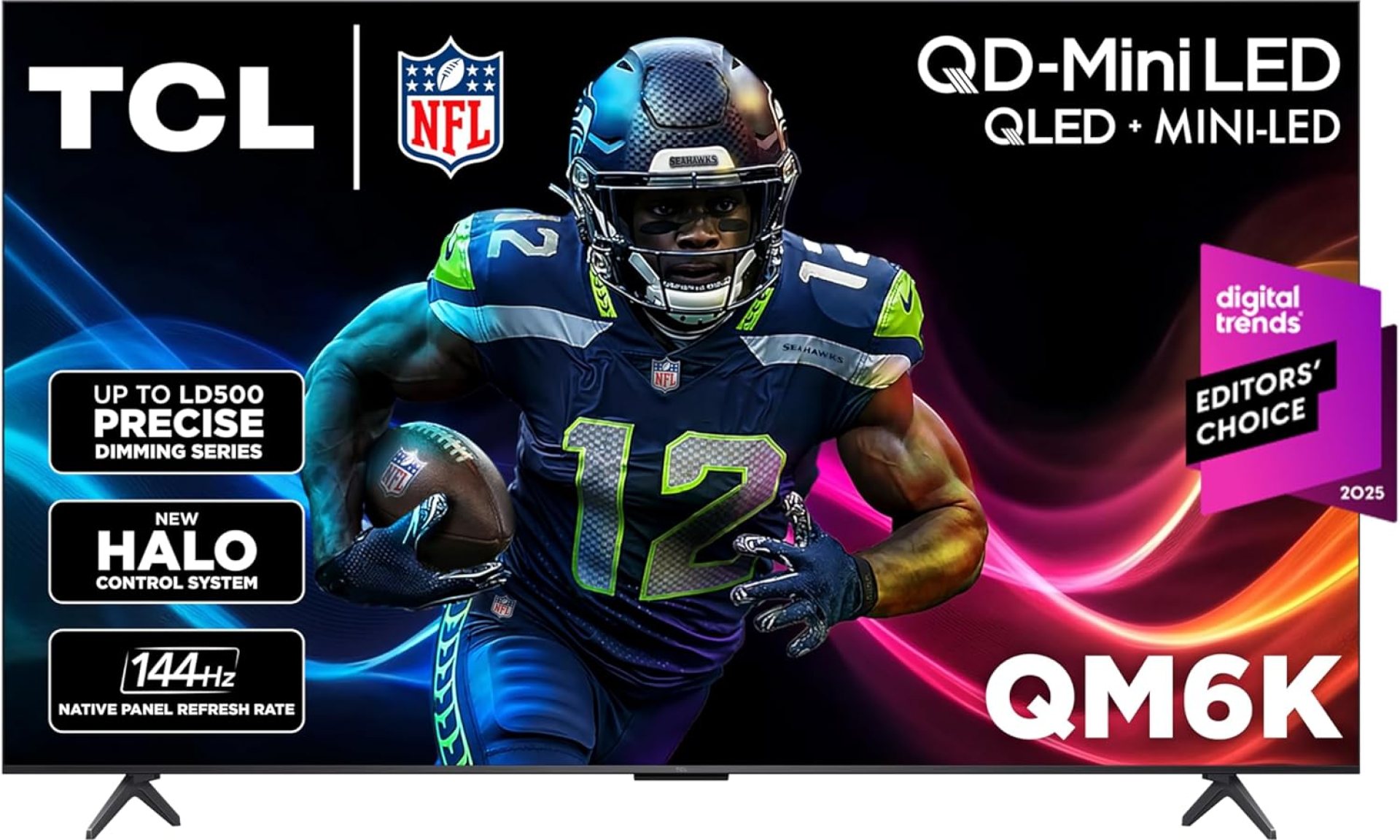 TCL 65-Inch Class QM6K Series QD-Mini LED 4K UHD Google Smart TV Best Value Mini-LED TV – QLED, 144hz, 288hz Gaming Rate, High Contrast Screen, Onkyo Audio, Dolby Atmos (65QM6K, 2025 Model) TCL 65-Inch Class QM6K Series QD-Mini LED 4K UHD Google Smart TV Best Value Mini-LED TV – QLED, 144hz, 288hz Gaming Rate, High Contrast Screen, Onkyo Audio, Dolby Atmos (65QM6K, 2025 Model)