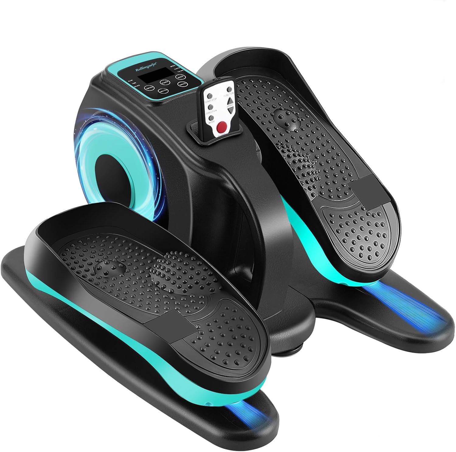 Under Desk Elliptical Machine, Electric Leg Exerciser for Seniors, Compact Seated Pedal Exerciser, Portable Elliptical Trainer with Remote and Non-Slip Pedals for Teens Adults Under Desk Elliptical Machine, Electric Leg Exerciser for Seniors, Compact Seated Pedal Exerciser, Portable Elliptical Trainer with Remote and Non-Slip Pedals for Teens Adults