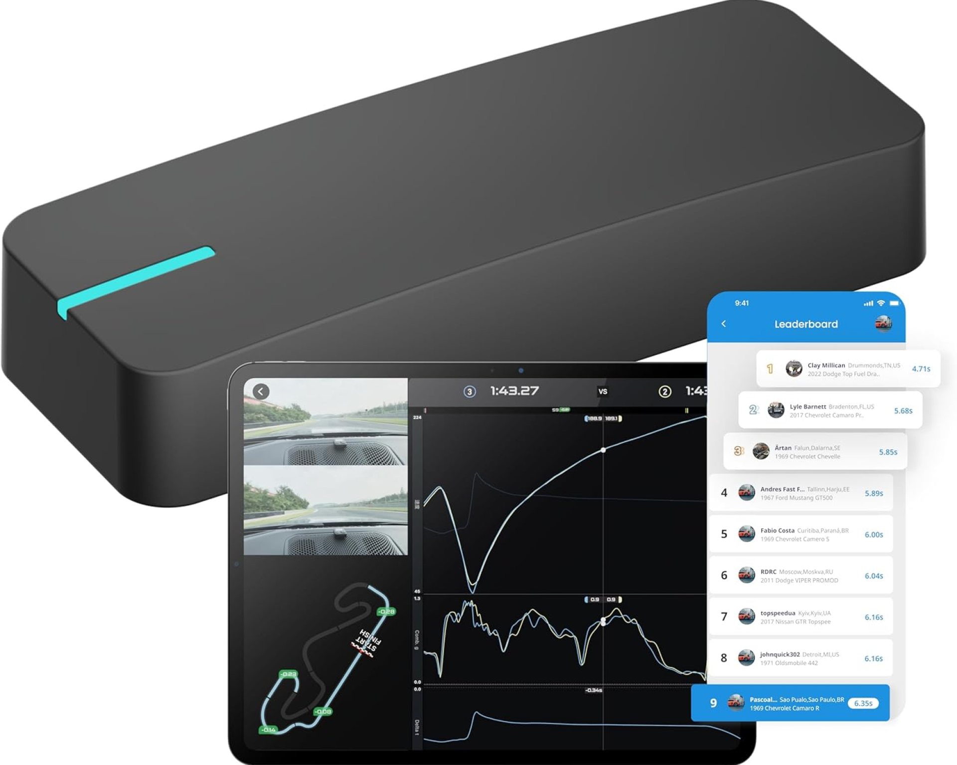 New dragy GPS Based Performance Meter, up to 25Hz GPS Laptimer, Upgraded UBLOX 10th Gen High Performance GPS Module, Trusted by Million Users, USB-C Charging Port (DRG70-C) New dragy GPS Based Performance Meter, up to 25Hz GPS Laptimer, Upgraded UBLOX 10th Gen High Performance GPS Module, Trusted by Million Users, USB-C Charging Port (DRG70-C)