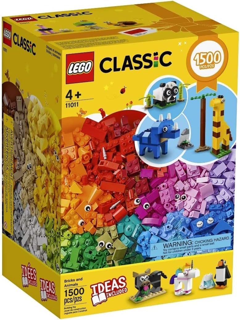 LEGO Classic Creator Fun 11011 Bricks and Animals New for 2020 (1500 pcs) LEGO Classic Creator Fun 11011 Bricks and Animals New for 2020 (1500 pcs)