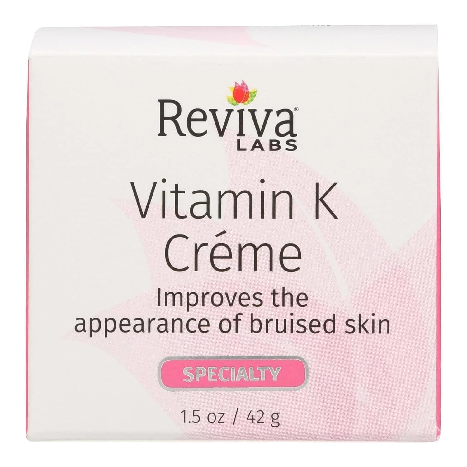 Reviva Labs Vitamin K Cream, For All Skin Types, 2-Ounce, Packaging May Vary Reviva Labs Vitamin K Cream, For All Skin Types, 2-Ounce, Packaging May Vary