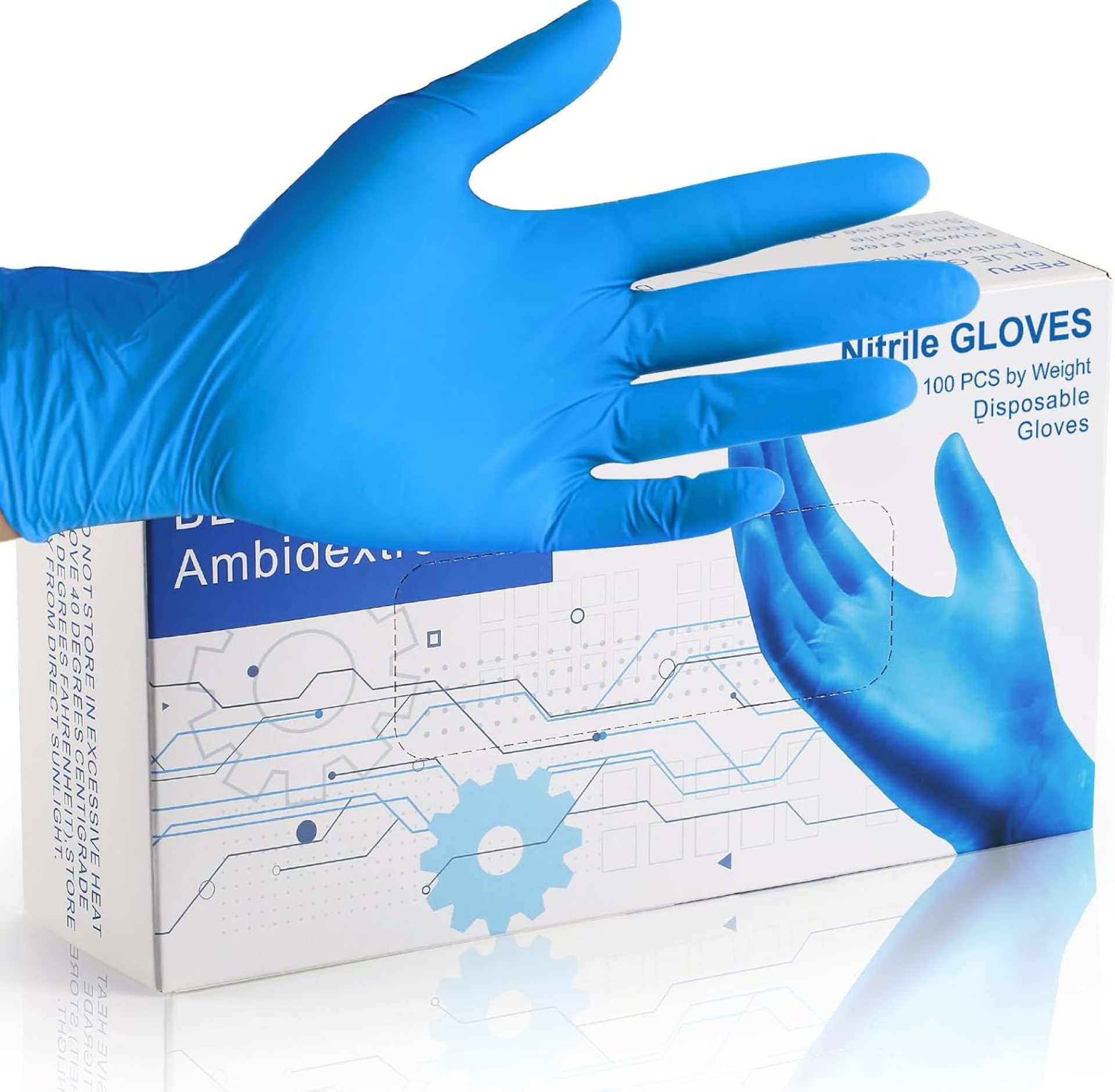 PEIPU Nitrile Disposable Gloves,Powder Free, Cleaning Service Gloves, Latex Free PEIPU Nitrile Disposable Gloves,Powder Free, Cleaning Service Gloves, Latex Free