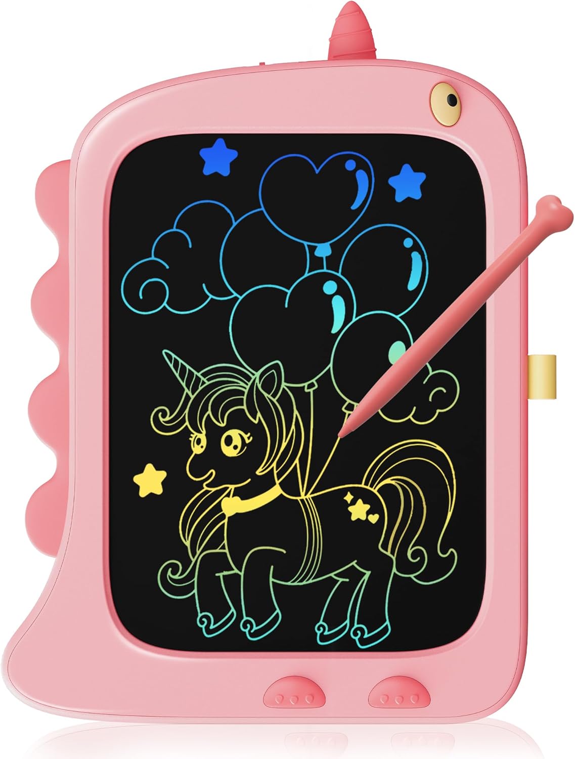 KOKODI Toddler Girl Toys for 3 4 5 6 7 8 Years Old, 8.5 Inch Colorful Drawing Board Educational Learning Girl Toys Age 4-5, Birthday Christmas Kids Unicorn Gifts Pink KOKODI Toddler Girl Toys for 3 4 5 6 7 8 Years Old, 8.5 Inch Colorful Drawing Board Educational Learning Girl Toys Age 4-5, Birthday Christmas Kids Unicorn Gifts Pink