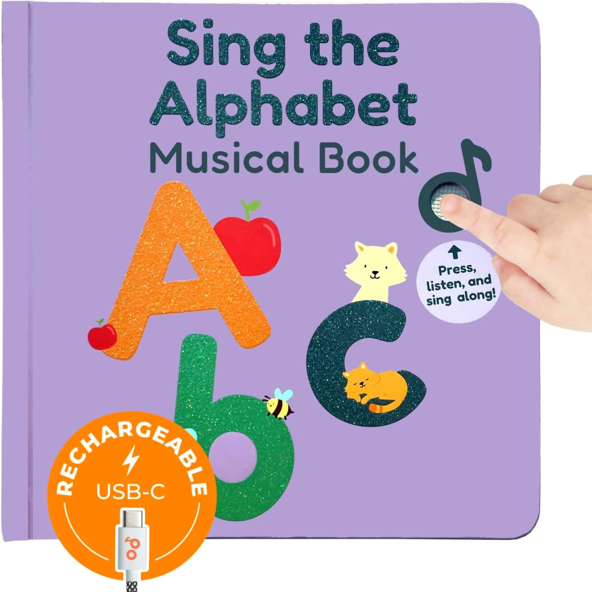Calis Books ABC Book | Great Alphabet Learning Toy with The ABC Song | Sound Books for Toddlers 1-3 | Great Books for 1 Year Old | Toddler Learning Toys Ages 2-4 | Speech Therapy Toys Calis Books ABC Book | Great Alphabet Learning Toy with The ABC Song | Sound Books for Toddlers 1-3 | Great Books for 1 Year Old | Toddler Learning Toys Ages 2-4 | Speech Therapy Toys