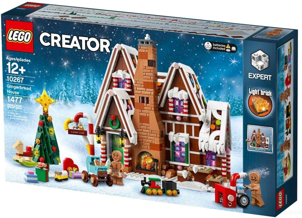 LEGO Creator Expert Gingerbread House 10267 Building Kit (1,477 Pieces) LEGO Creator Expert Gingerbread House 10267 Building Kit (1,477 Pieces)