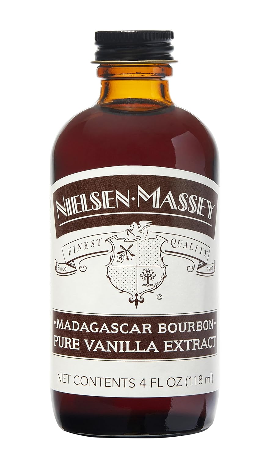 Nielsen-Massey Madagascar Bourbon Pure Vanilla Extract for Baking and Cooking, 4 Ounce Bottle Nielsen-Massey Madagascar Bourbon Pure Vanilla Extract for Baking and Cooking, 4 Ounce Bottle