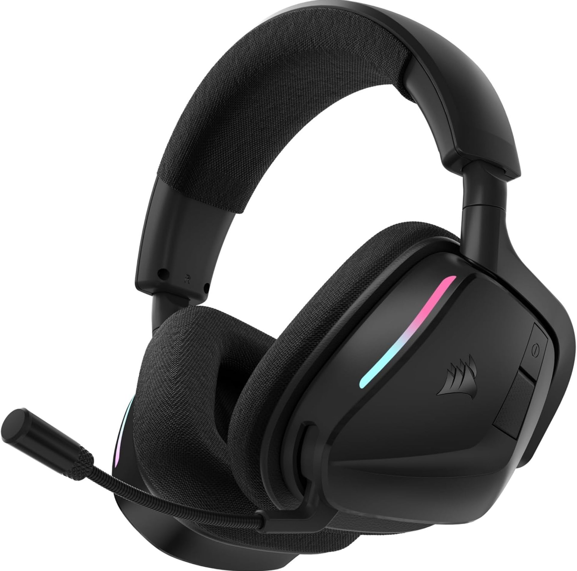 Corsair Void v2 Wireless Gaming Headset with Bluetooth for PC, PS5, PS4, Switch, Mobile – Dolby Atmos, 70 Hr Battery, Dual Wireless, Lightweight, Fast Charging – Carbon Corsair Void v2 Wireless Gaming Headset with Bluetooth for PC, PS5, PS4, Switch, Mobile – Dolby Atmos, 70 Hr Battery, Dual Wireless, Lightweight, Fast Charging – Carbon