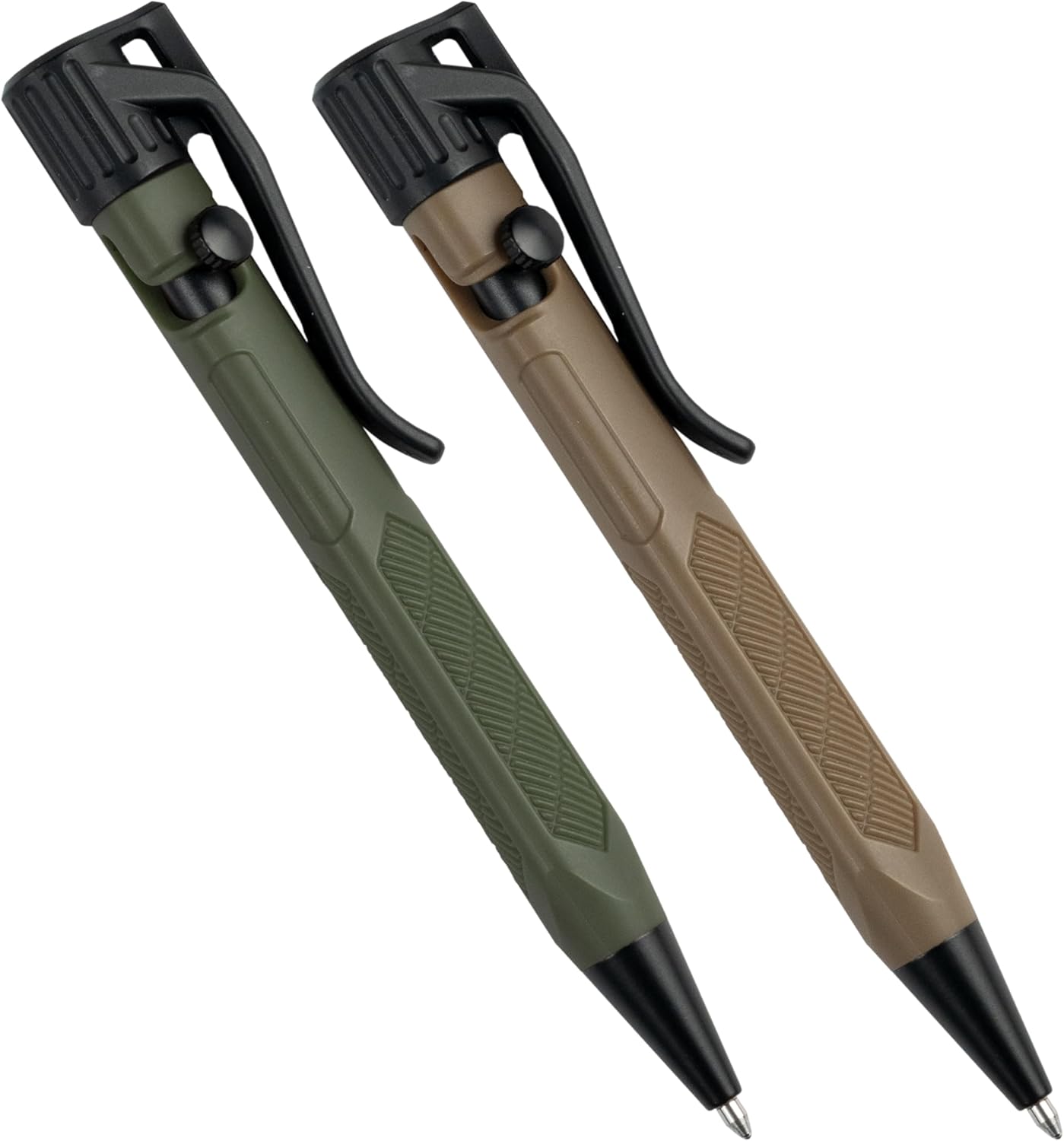 Rite in the Rain Weatherproof Olive Drab and Flat Dark Earth Mini Bolt-Action Pens – Black Ink, 2 Pack (No. TAC20) Rite in the Rain Weatherproof Olive Drab and Flat Dark Earth Mini Bolt-Action Pens – Black Ink, 2 Pack (No. TAC20)