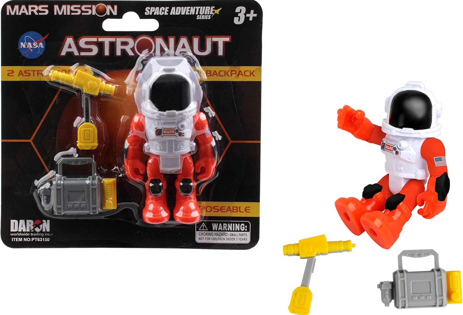 Daron Mars Mission x Space Adventure Series: Mars Astronaut w/Tools (PT63150) Daron Mars Mission x Space Adventure Series: Mars Astronaut w/Tools (PT63150)