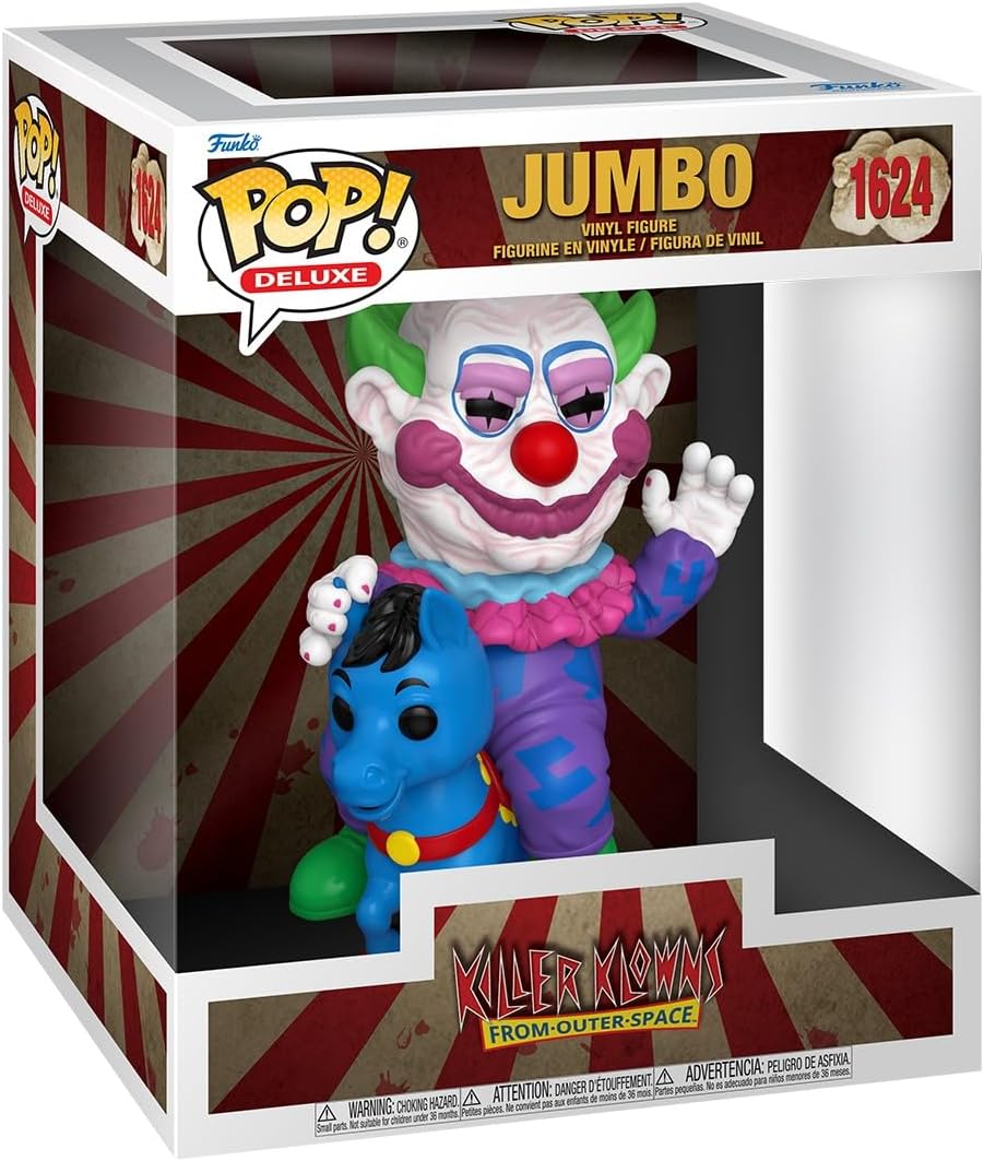 Funko POP! Deluxe: Killer Klowns from Outer Space – Jumbo- Collectable Vinyl Figure – Gift Idea – Official Merchandise – for Kids & Adults – Horror Fans – Model Figure for Collectors Funko POP! Deluxe: Killer Klowns from Outer Space – Jumbo- Collectable Vinyl Figure – Gift Idea – Official Merchandise – for Kids & Adults – Horror Fans – Model Figure for Collectors
