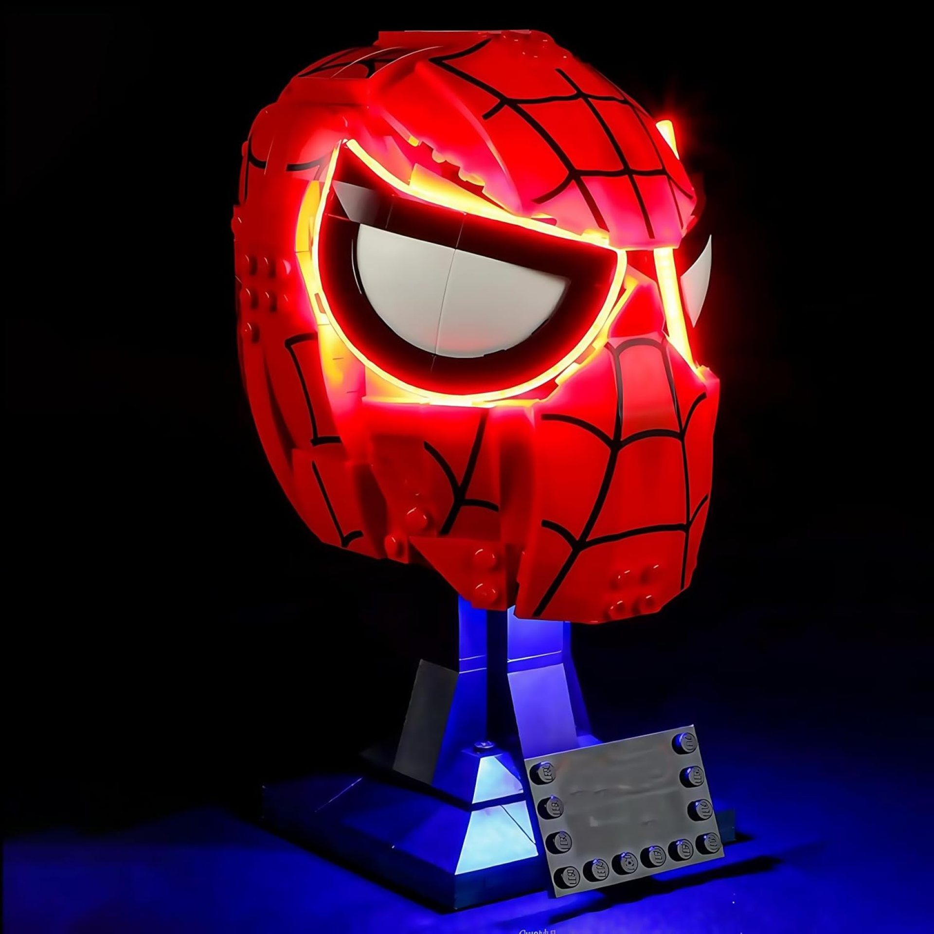 Led Lighting Kit Compatible with Lego Spider-Man’s Mask 76285 – Light for Lego Building Blocks Model(Model Set Not Included) Led Lighting Kit Compatible with Lego Spider-Man’s Mask 76285 – Light for Lego Building Blocks Model(Model Set Not Included)