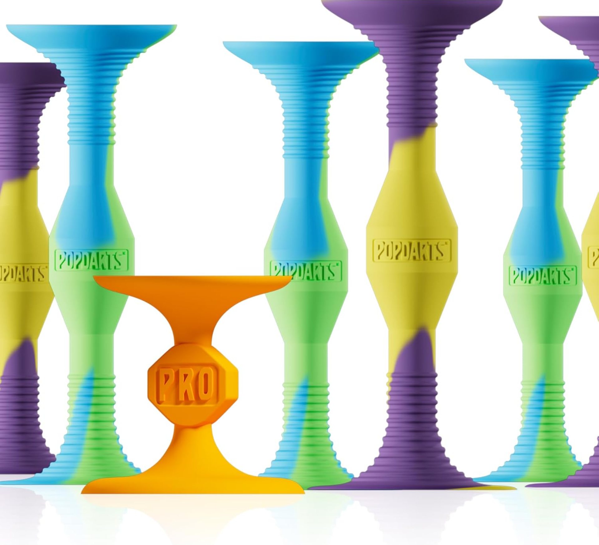 Popdarts PRO Pack Game Set (Wigglenobber Target Marker) – Indoor, Outdoor Suction Cup Throwing Game – Competition with a POP Popdarts PRO Pack Game Set (Wigglenobber Target Marker) – Indoor, Outdoor Suction Cup Throwing Game – Competition with a POP