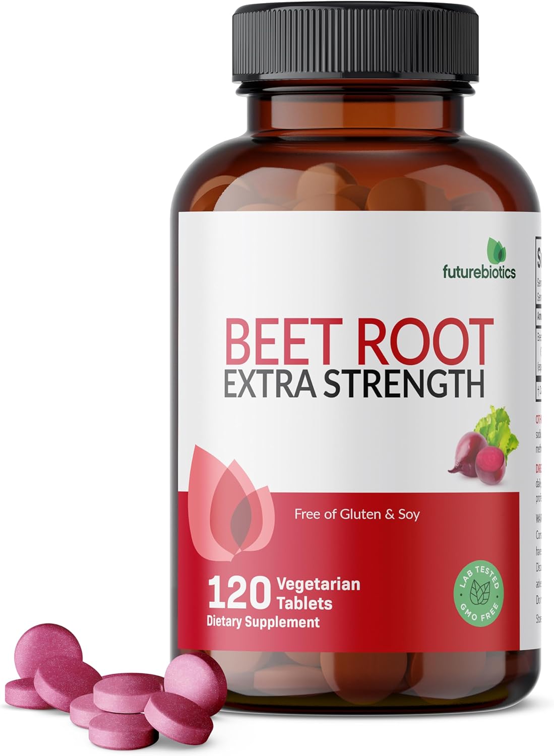 Futurebiotics Beet Root Extra Strength, Non-GMO, 120 Vegetarian Tablets Futurebiotics Beet Root Extra Strength, Non-GMO, 120 Vegetarian Tablets