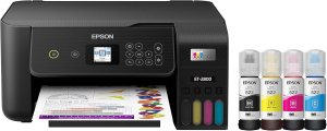 Epson EcoTank ET-2800 Wireless Color All-in-One Cartridge-Free Supertank Printer with Scan and Copy – The Ideal Basic Home Printer – Black, Medium