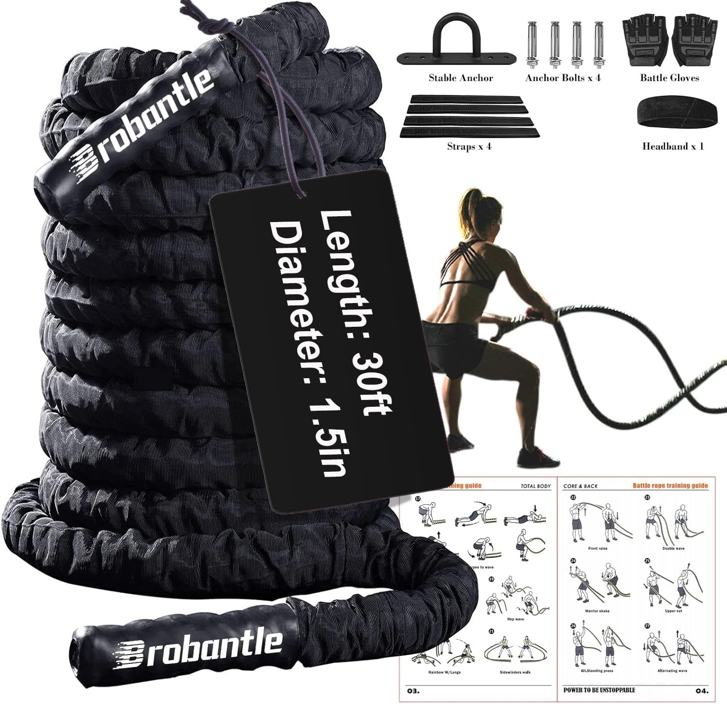 Battle Rope Battle Ropes for Exercise Workout Rope Exercise Rope Battle Ropes for Home Gym Heavy Ropes for Exercise Training Ropes for Working Out Weighted Workout Rope Exercise Workout Equipment Battle Rope Battle Ropes for Exercise Workout Rope Exercise Rope Battle Ropes for Home Gym Heavy Ropes for Exercise Training Ropes for Working Out Weighted Workout Rope Exercise Workout Equipment
