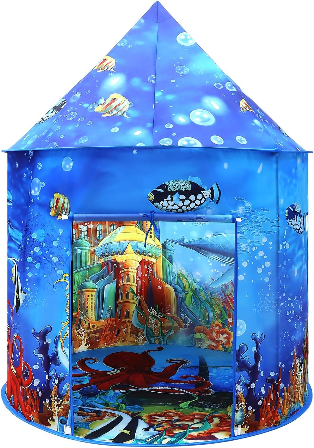 Ocean Kids Play Tent Princess Toys Under Water Kids Tent Mermaid Playhouse Indoor for Girls Toddler Tents Inside Sensory Play House Ages 3-5,4-7 as Birthday Gift Ocean Kids Play Tent Princess Toys Under Water Kids Tent Mermaid Playhouse Indoor for Girls Toddler Tents Inside Sensory Play House Ages 3-5,4-7 as Birthday Gift