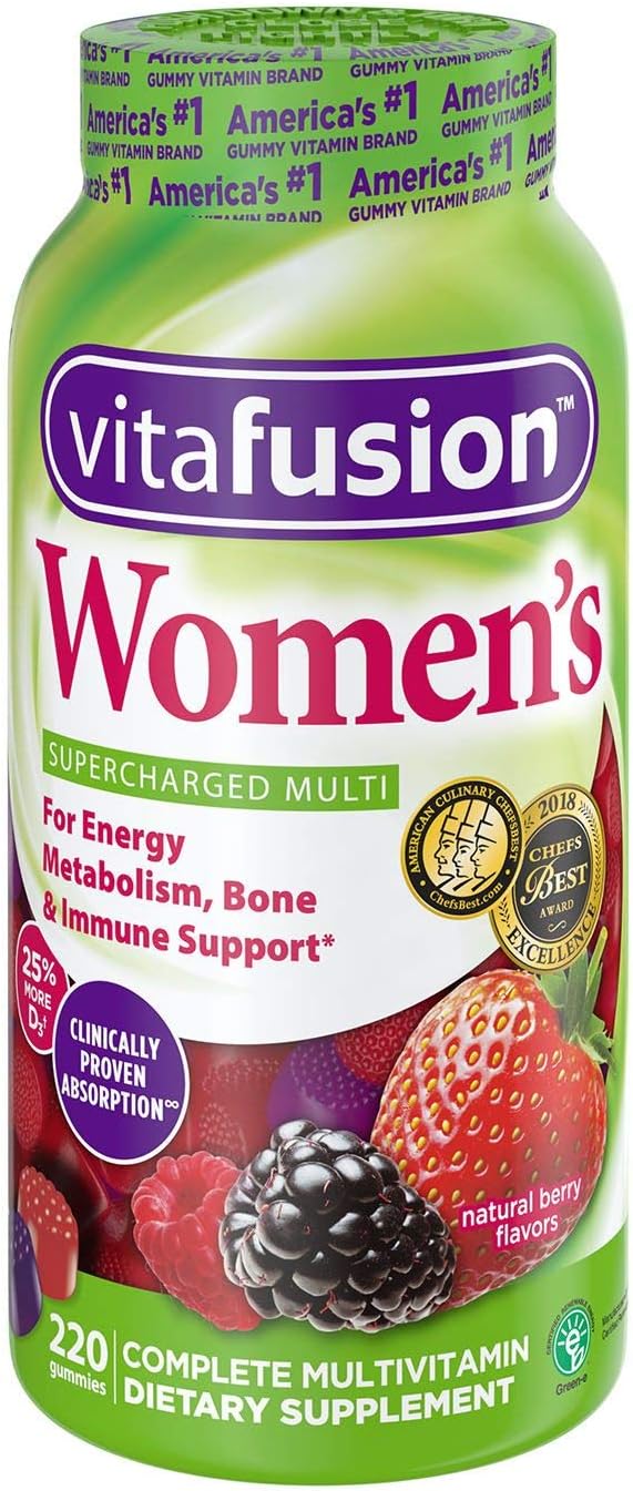 Vitafusion Women’s Multivite Gummy 220 Count Vitafusion Women’s Multivite Gummy 220 Count